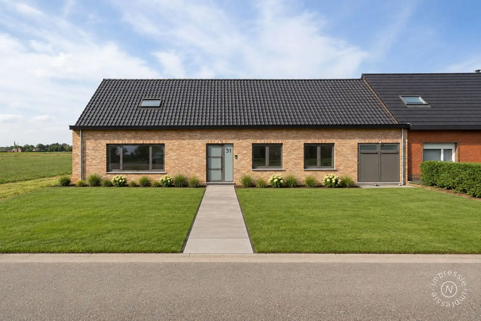 Nieuwe, energiezuinige woning met vrij uitzicht over de velden. foto 20