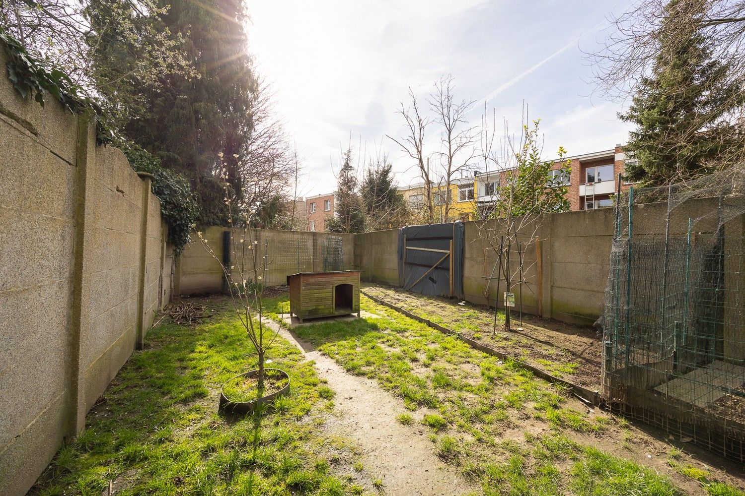 2-slk gelijkvloers appartement met aanzienlijke Z-tuin vlakbij het Te Boelaerpark foto 15