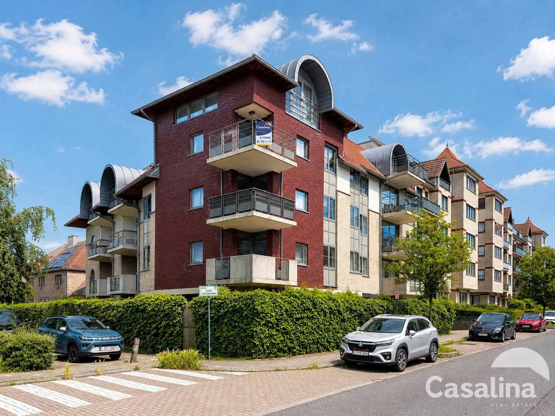 Zuidgericht appartement met 2 slaapkamers, terras en 2 Park. foto 17