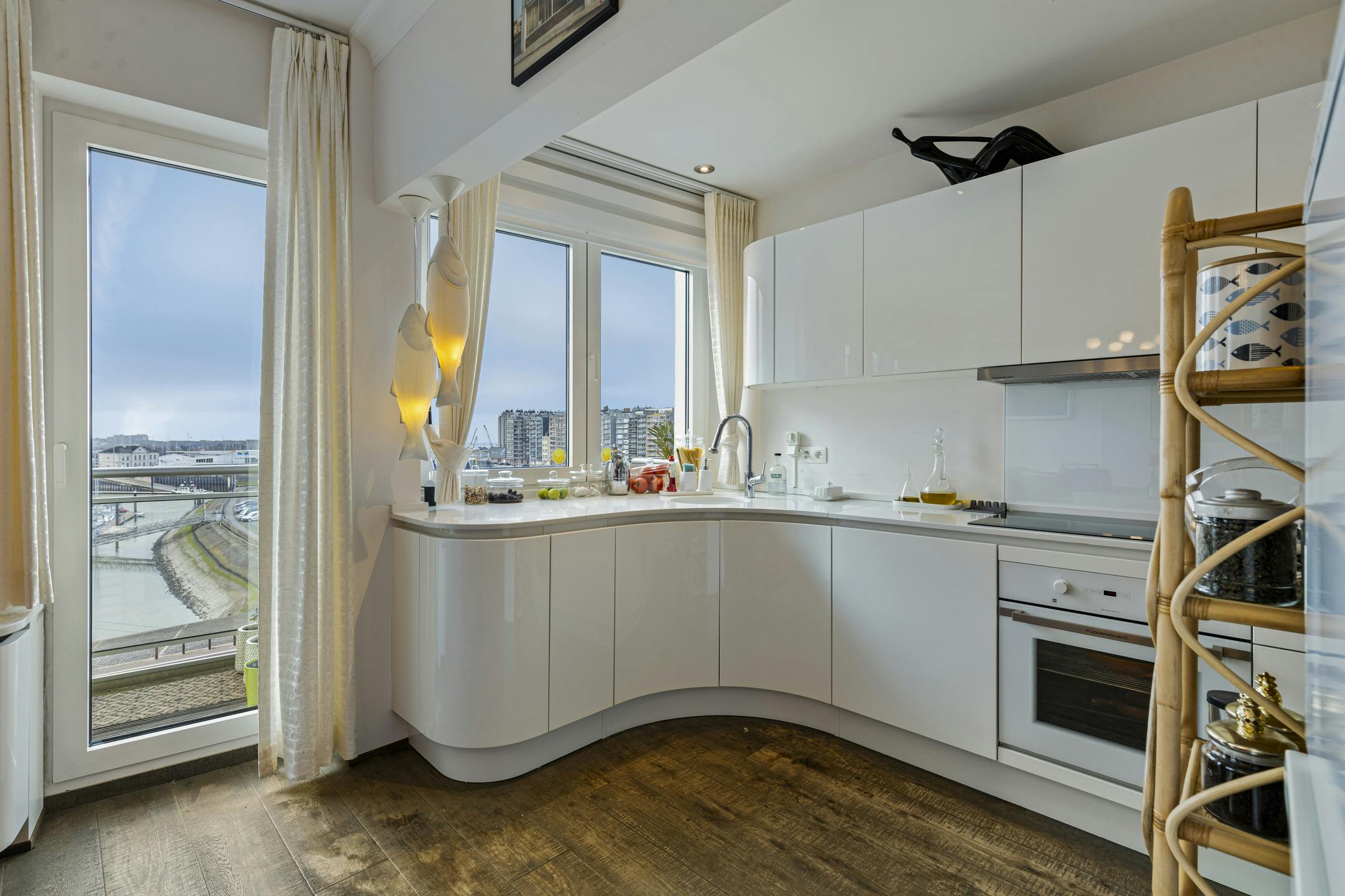 Appartement met frontaal havenzicht te koop in Blankenberge foto 5