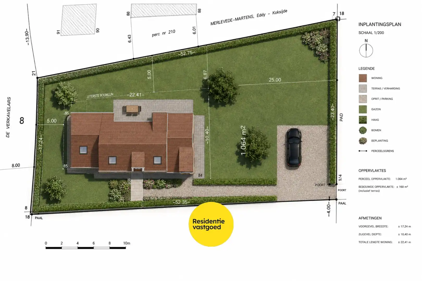Ruim perceel van 1064 m² in residentiële wijk bestemd voor open bebouwing te Oostduinkerke (Koksijde). foto 3