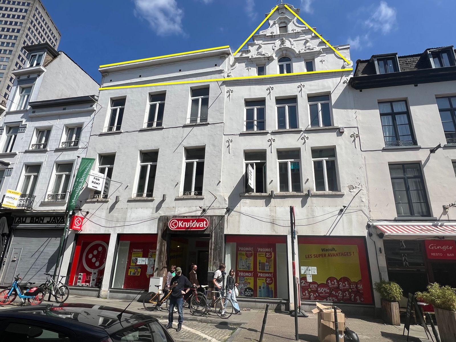 Kantoor te huur - Hoogstraat 64 - 1000 Brussel. foto {{pictureIndex}}