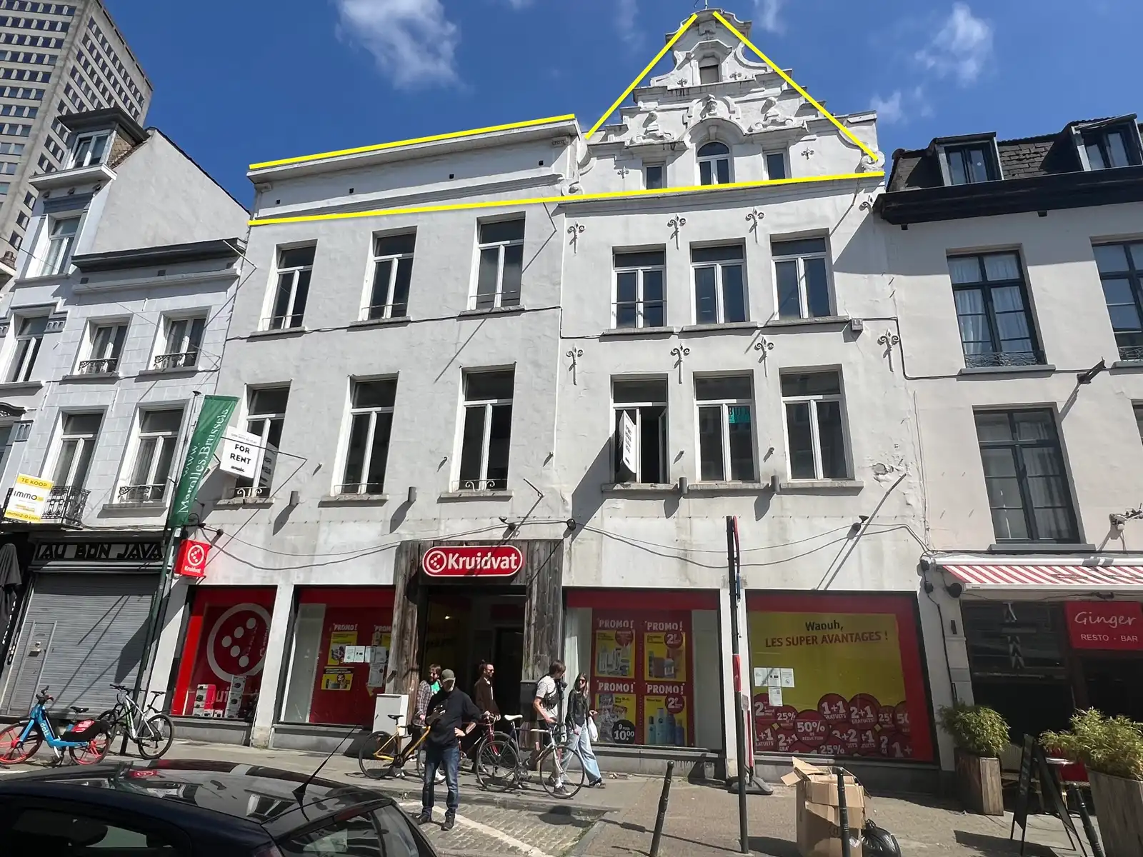 Kantoor te huur - Hoogstraat 64 - 1000 Brussel. foto {{pictureIndex}}