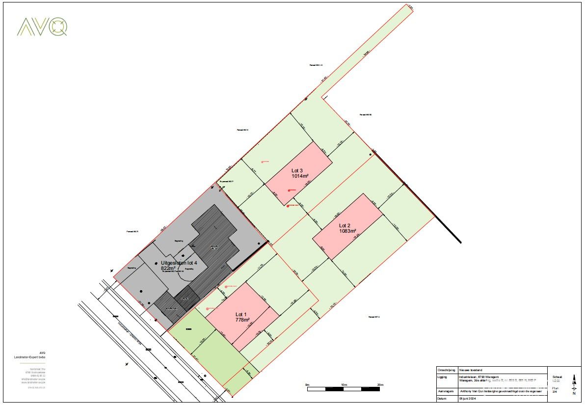 Bouwgrond open bebouwing te koop in Waregem foto 3