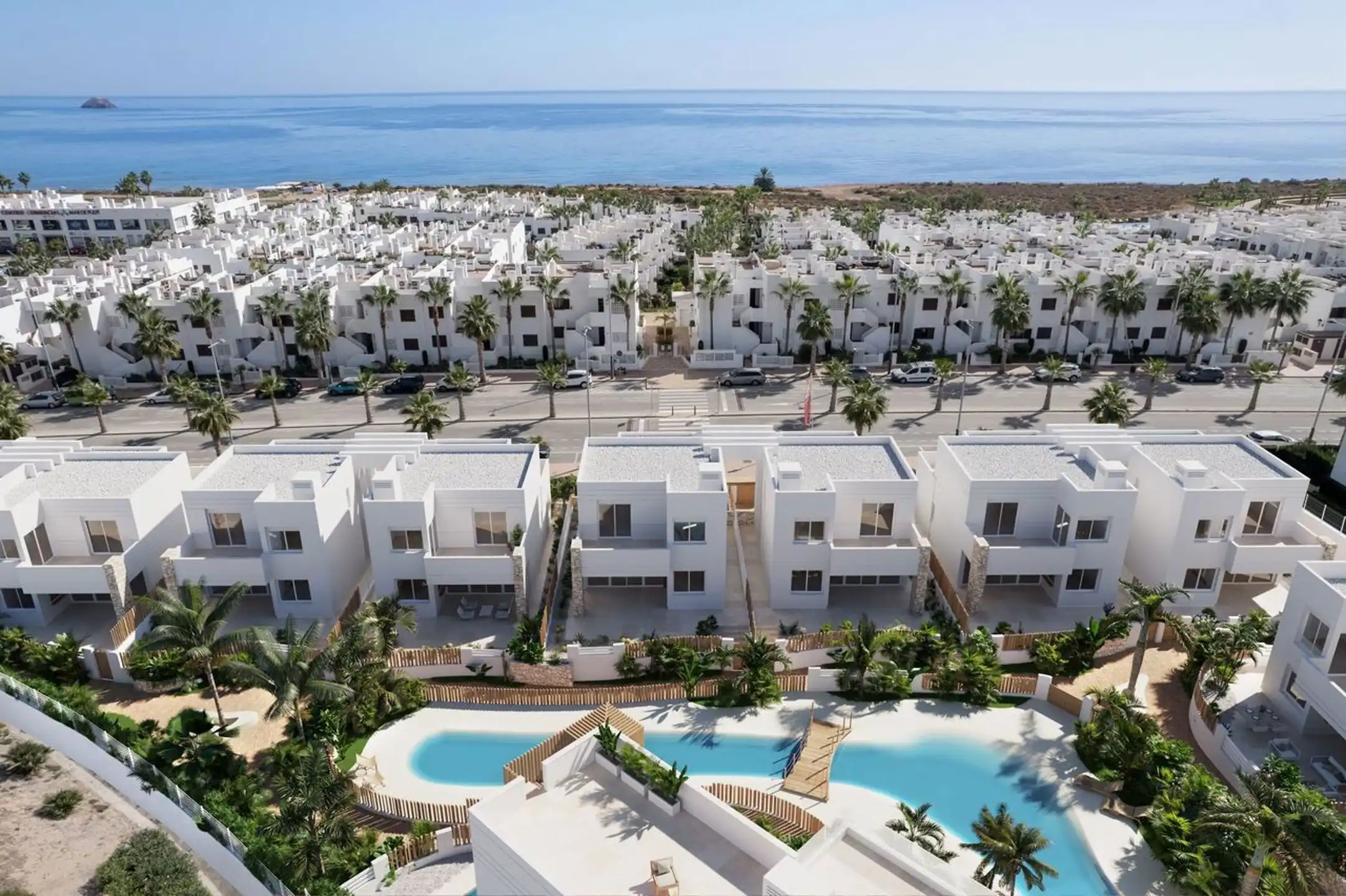 SPANJE - Bungalows  aan €346000.   Villa met dakterras.€479000.   foto 5