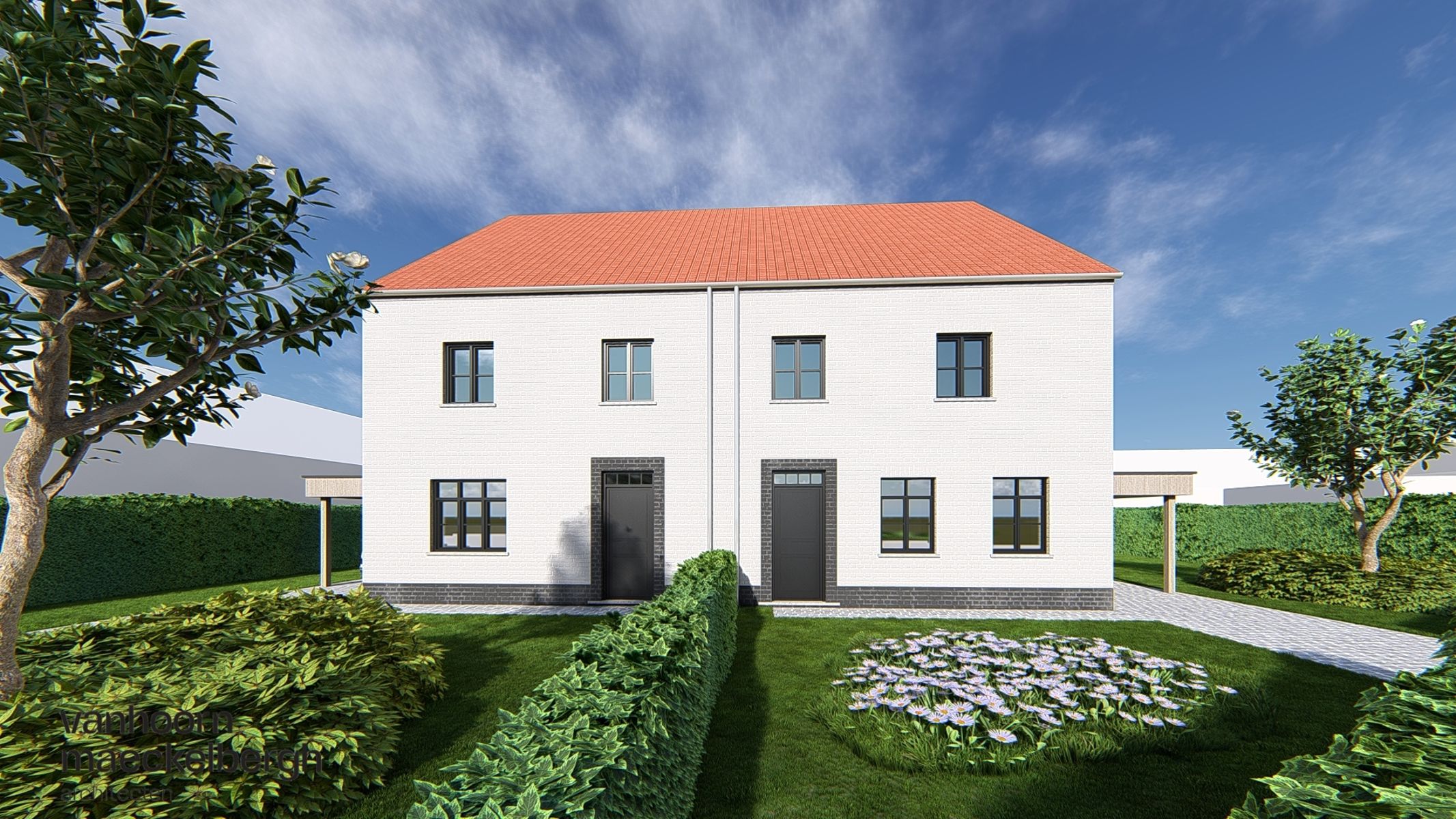 Nieuwbouwwoningen op topligging in Meldert foto {{pictureIndex}}