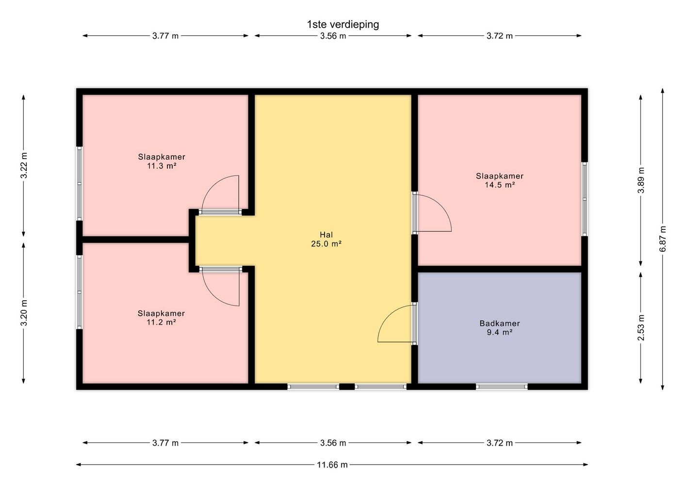 Ruime woning met 3 slaapkamers! foto 18