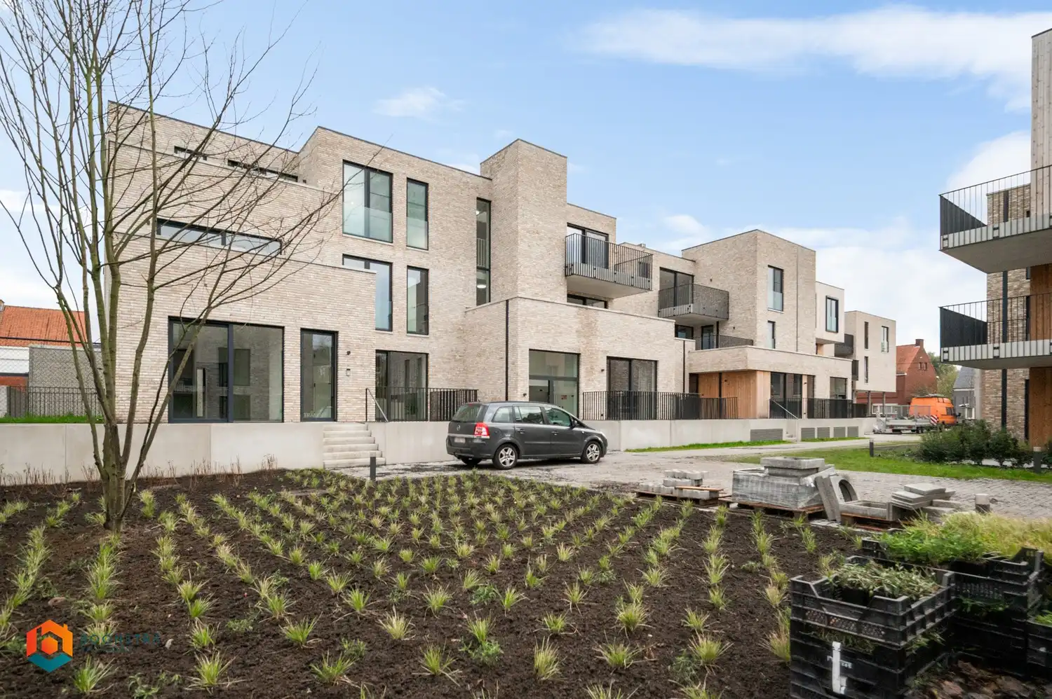 Energiezuinig nieuwbouwapp. met 2 slpkrs, bureau en parking foto 20