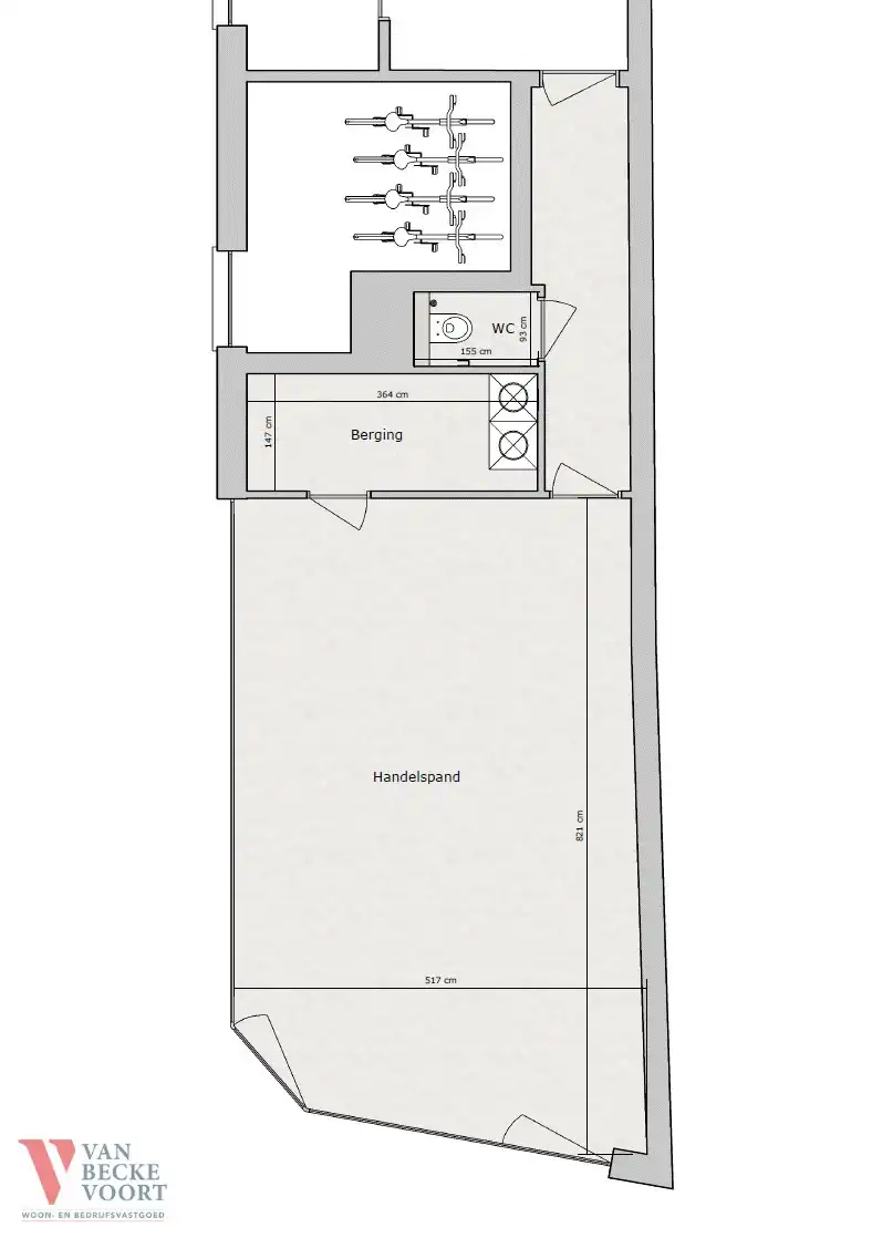 Handelsgelijkvoers 55 m² foto 12