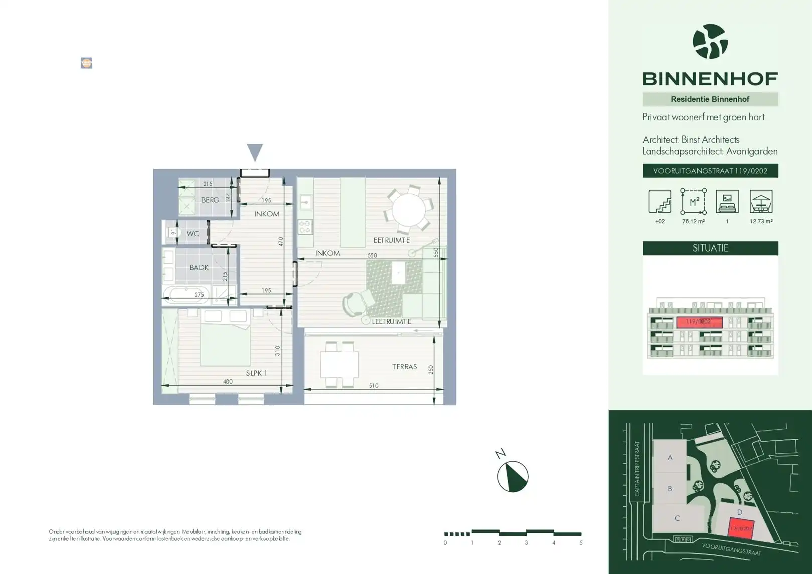 Aangenaam appartement met één slaapkamer en terras op de tweede verdieping foto 8