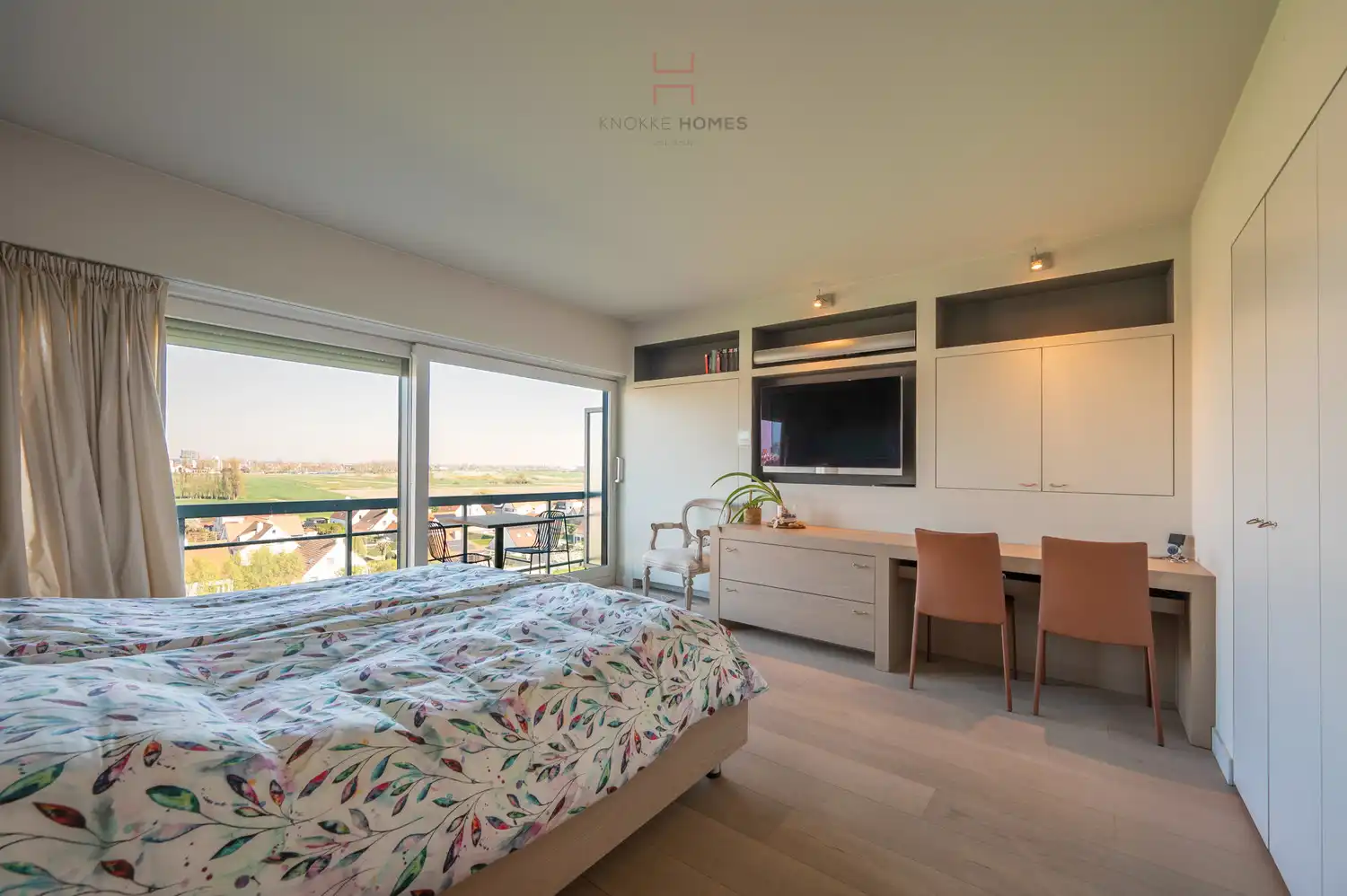 Riant appartement met open zicht over het meer van Duinbergen foto 21