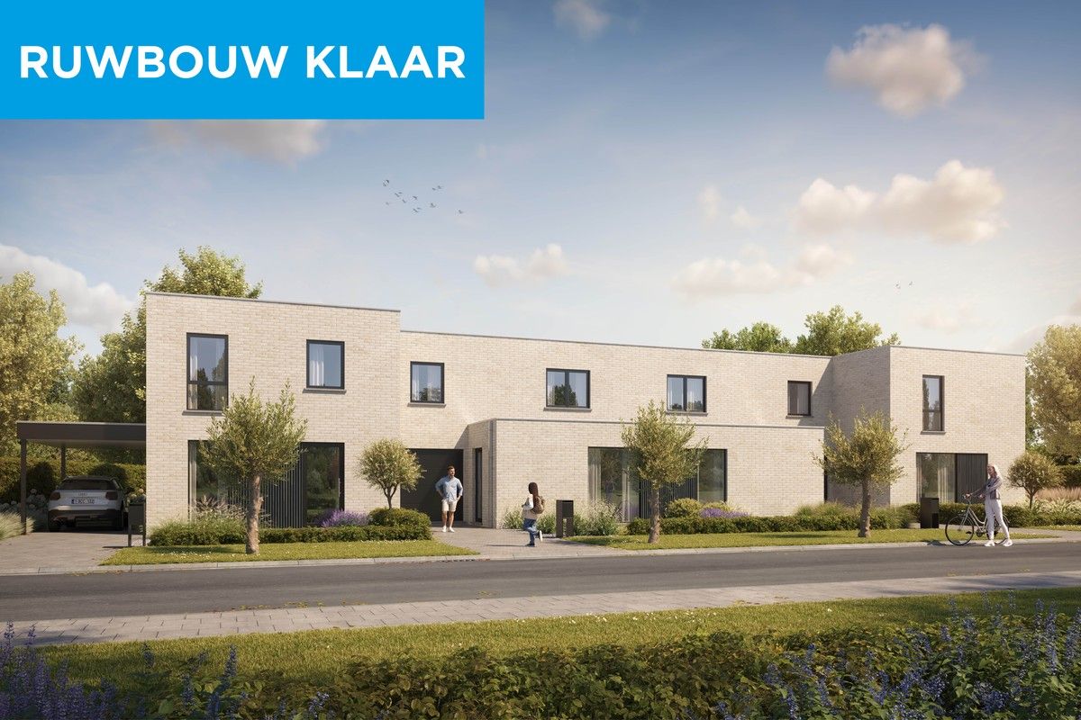 Nieuwbouwwoningen in de Populierstraat te Roeselare foto {{pictureIndex}}