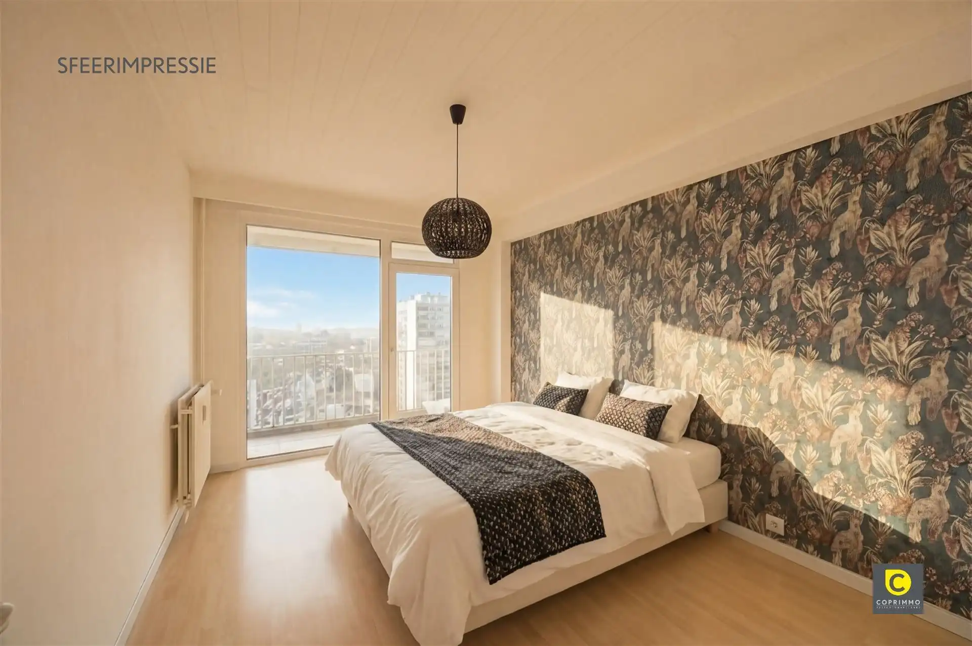 Lichtrijk 2 slaapkamer app + P foto 7