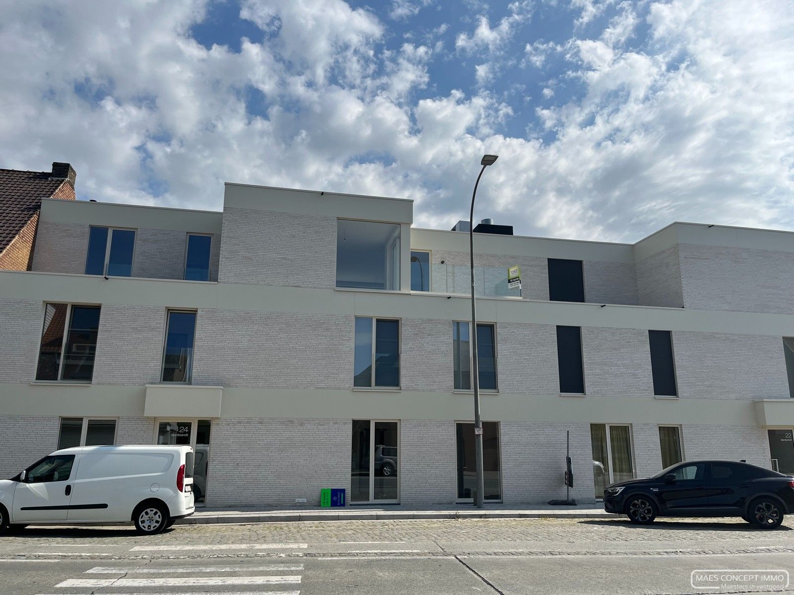 Prachtige penthouse te huur met 2 slaapkamers, terras voor- en achteraan in Vichte foto 24