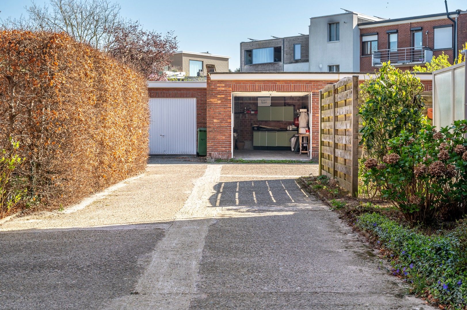 Gelijkvloers appartement met terras en garagebox! foto 18