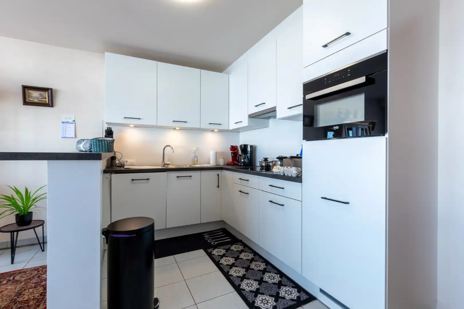 Prachtig gelegen appartement (87 m²) + terras, gelegen op de kaai te Nieuwpoort-Stad.  foto 4