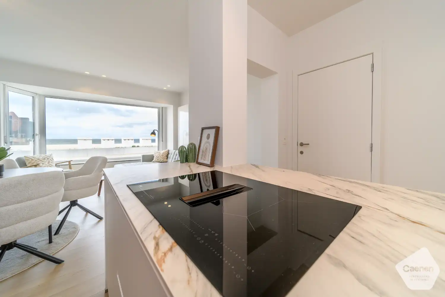 Luxueus gerenoveerd gelijkvloers appartement met zeezicht en zuidgerichte tuin foto 3