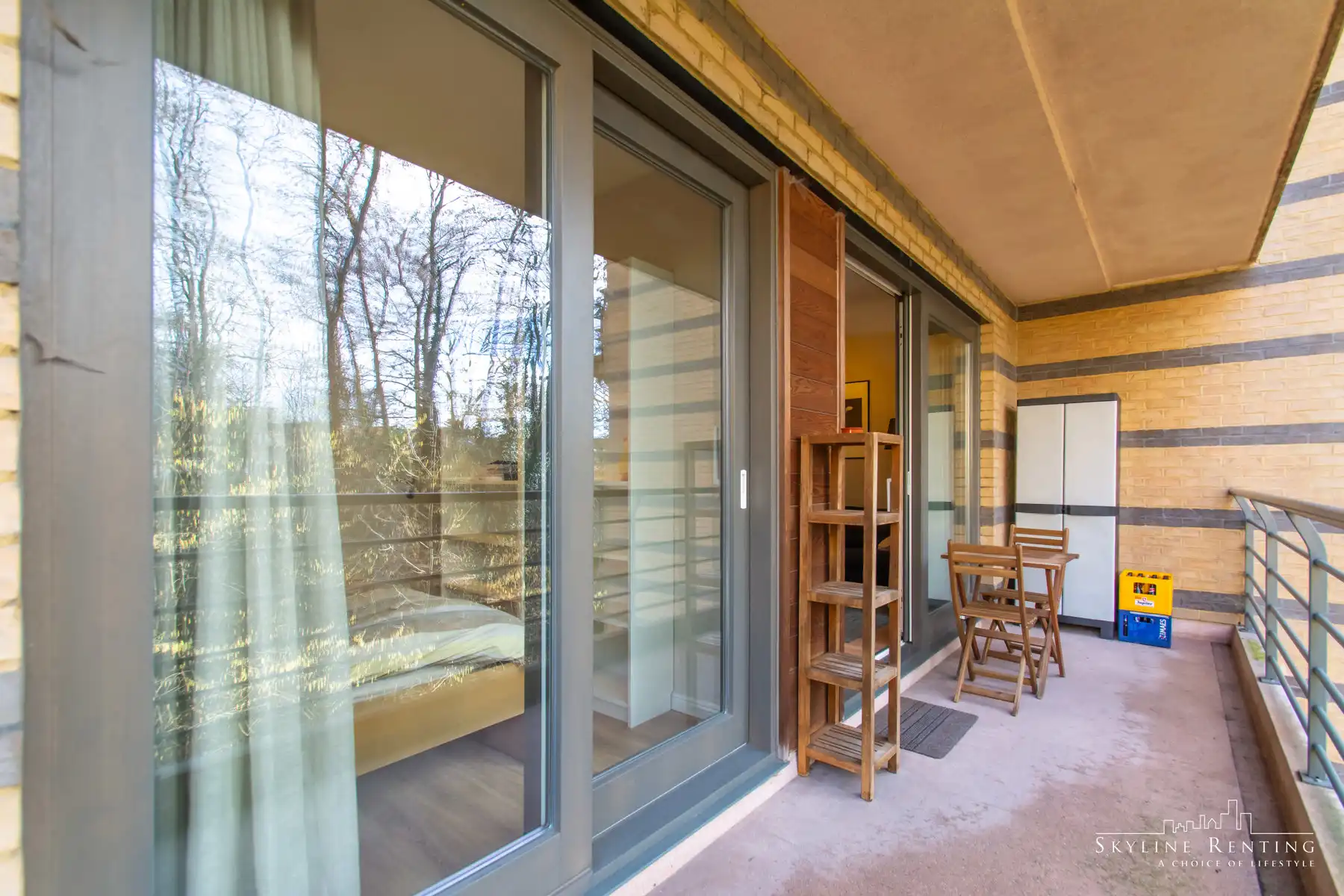 LICHTRIJK - 1 slaapkamer GEMEUBELD appartement met terras foto 6