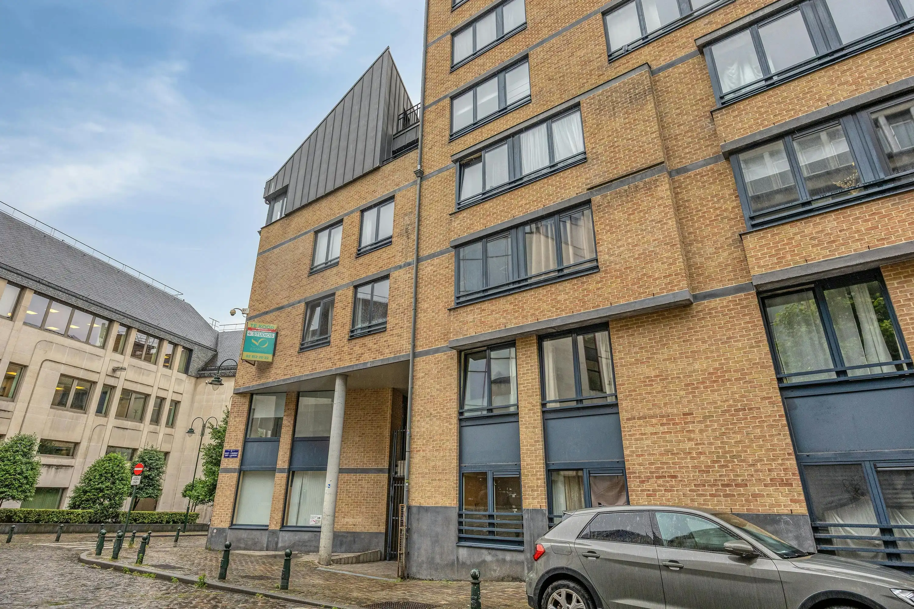 Topinvestering: Studio te koop in Brussel centrum met terras! foto 12