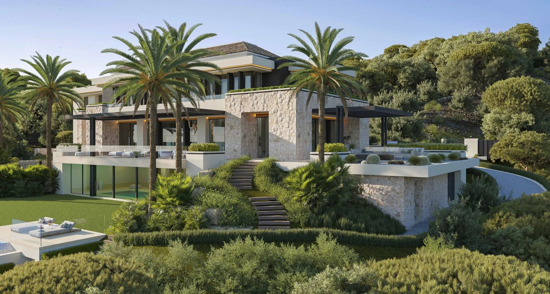 Exclusieve designvilla met adembenemend uitzicht in La Zagaleta foto 8