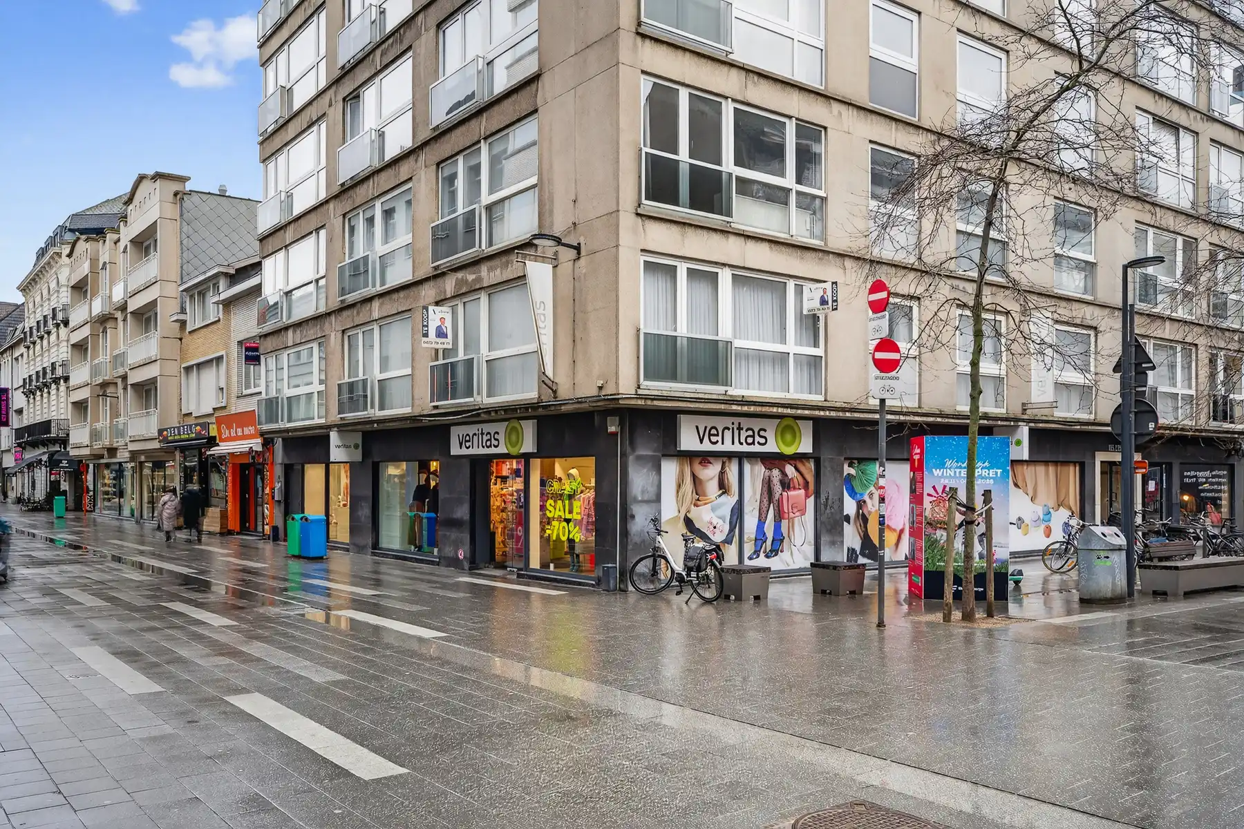 3 slpk hoekappartement in het commercieel centrum! foto 14