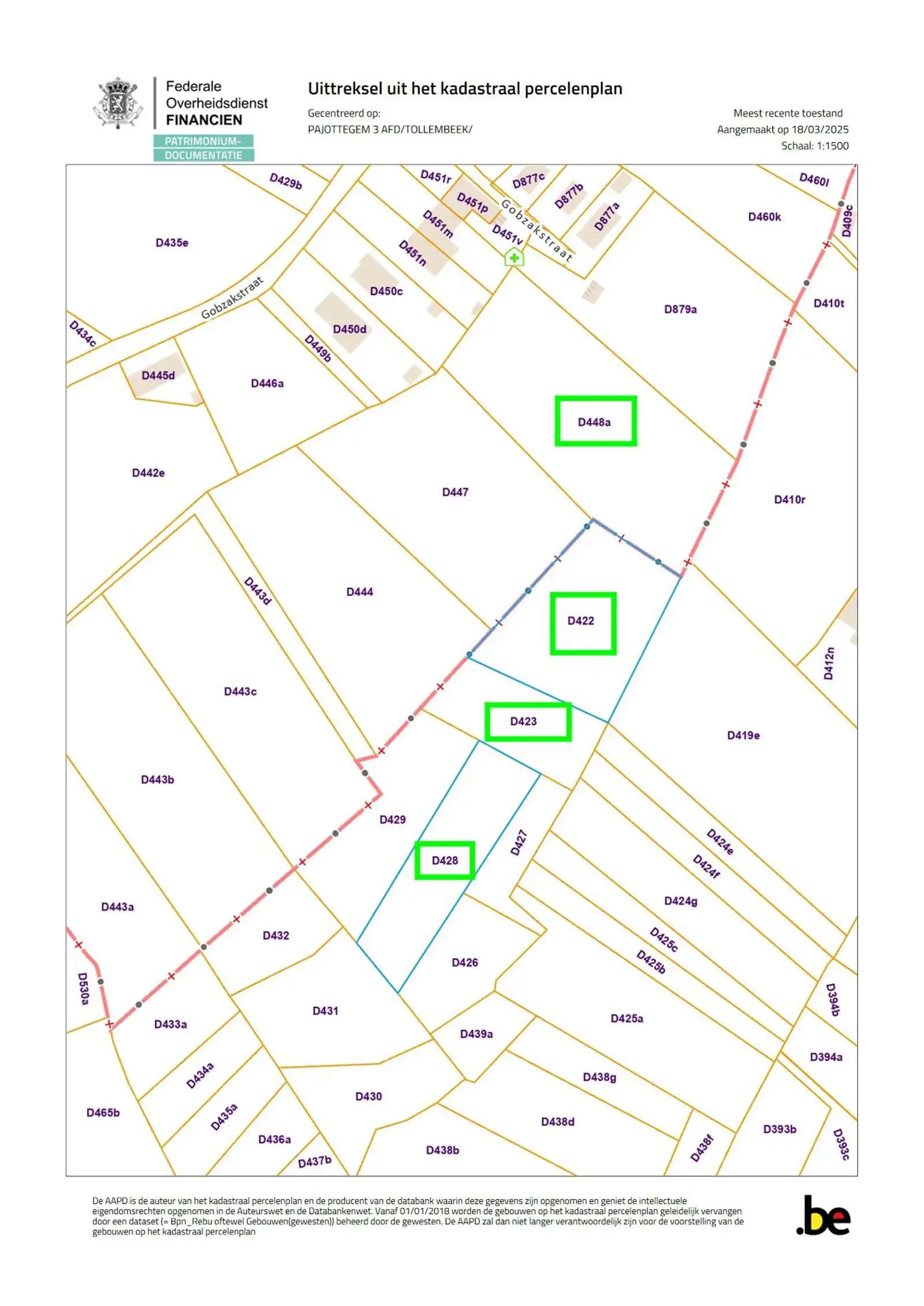 Landbouwgronden te Pajottegem en Geraardsbergen  foto 2