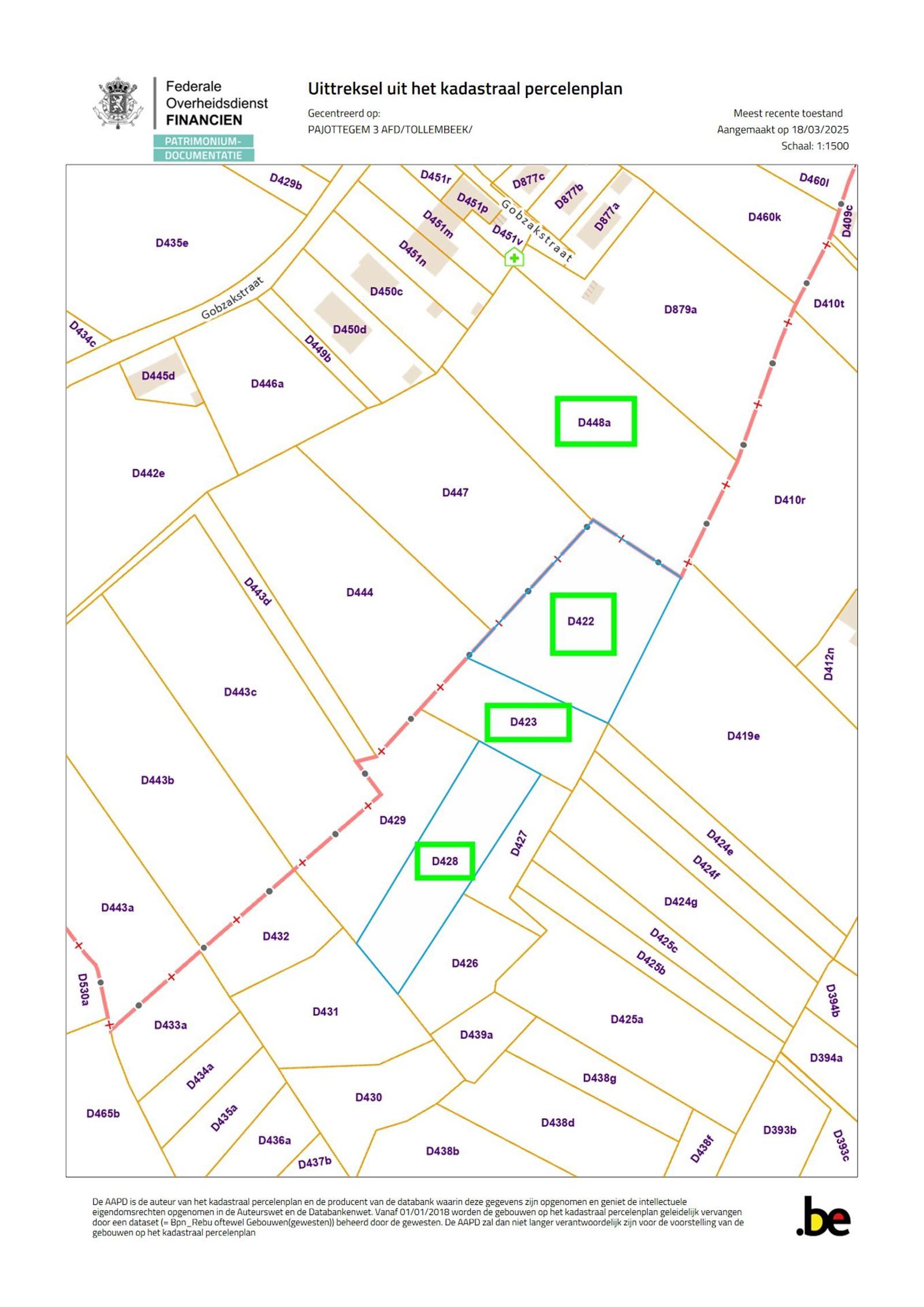 Landbouwgronden te Pajottegem en Geraardsbergen  foto 2