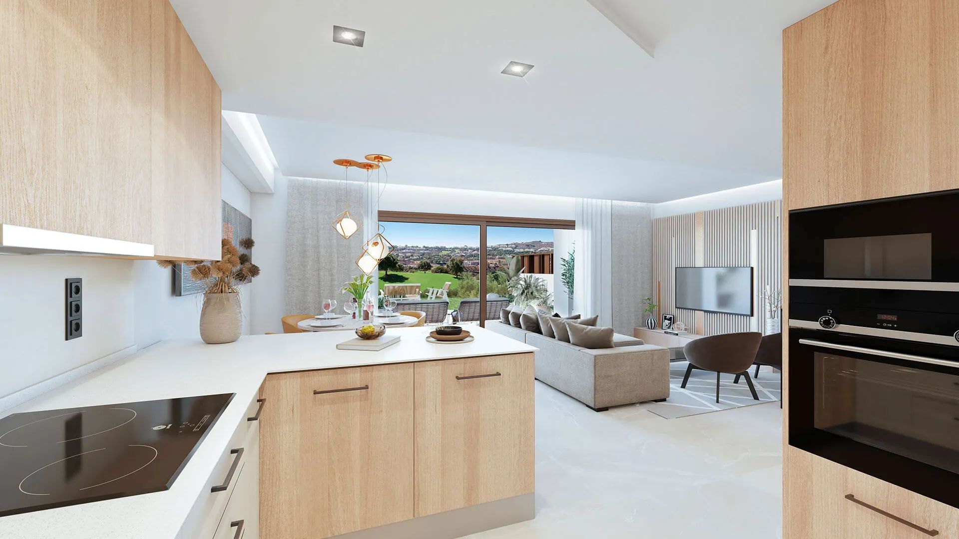 Exclusieve vakantiewoningen in luxe Resort: prachtig zicht en luxe leven aan de eerste lijn golf foto 6