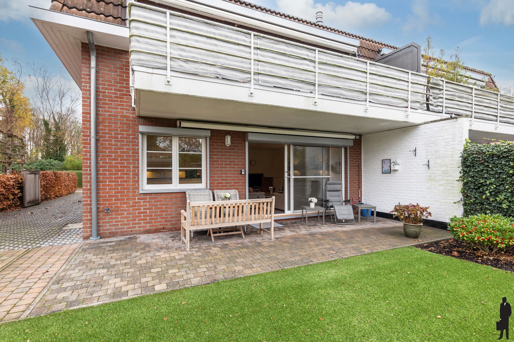 Rustig gelegen gelijkvloers appartement  foto 23