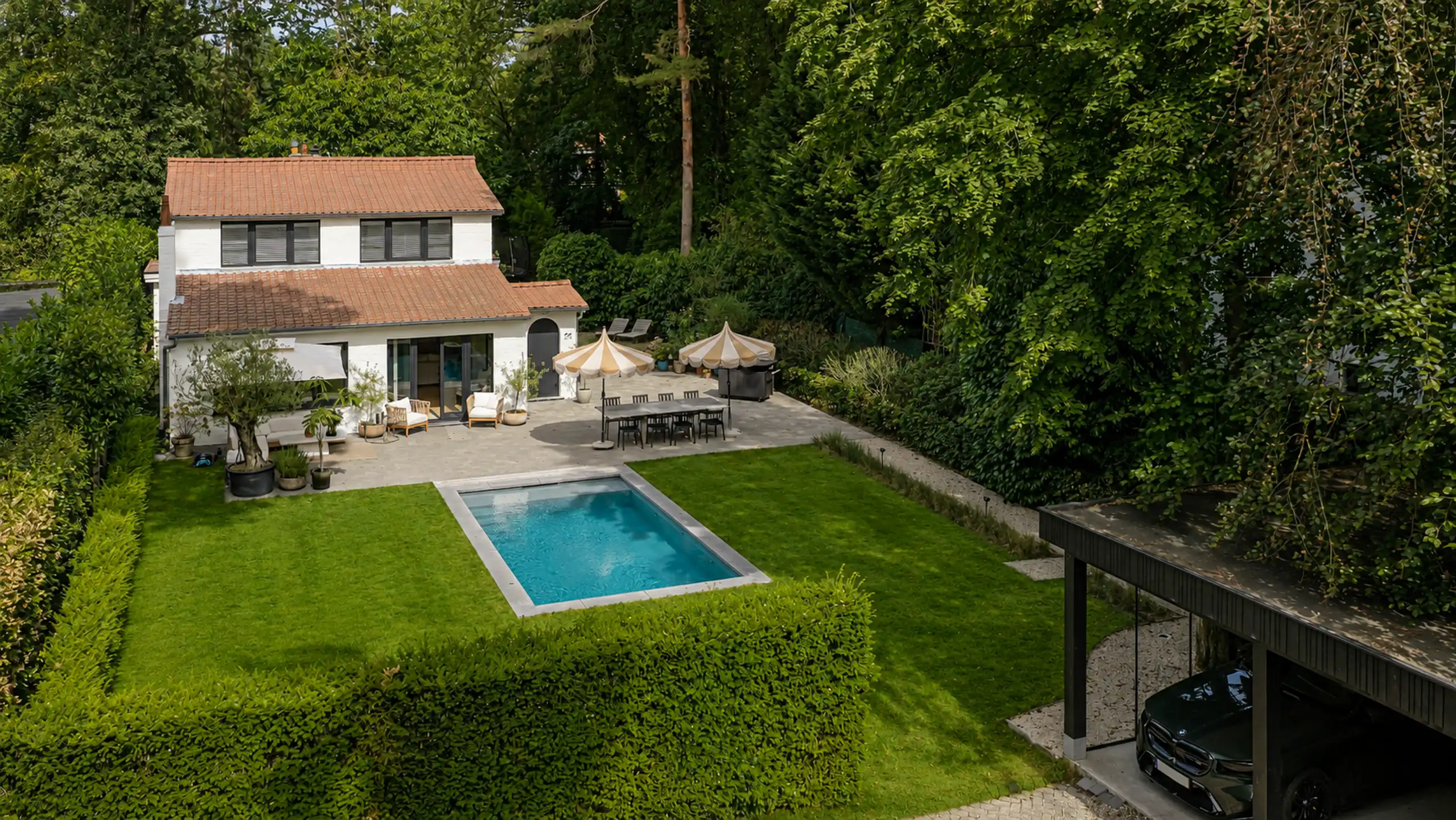 Stijlvolle villa waar mediterrane charme en hedendaags buitenleven harmonieus samenkomen op een toplocatie in Heide foto 49