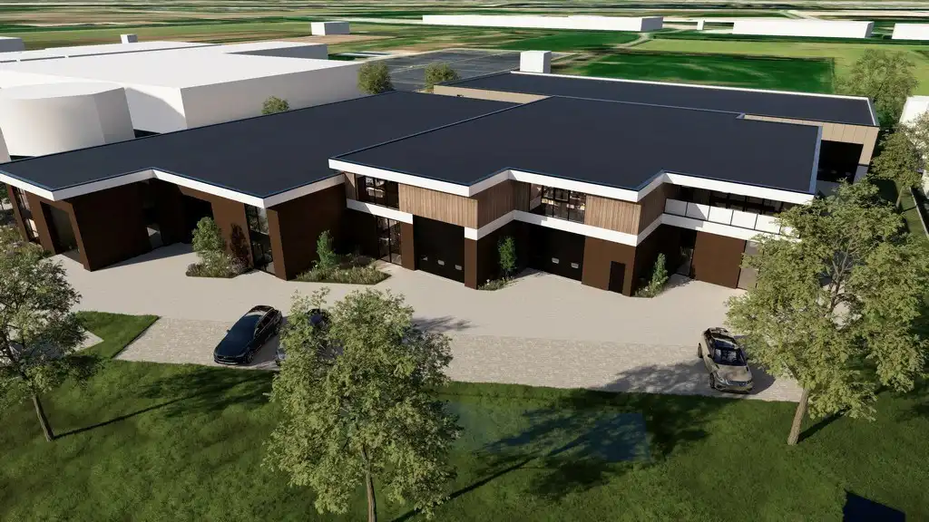 Nieuwbouw KMO-unit te koop in Bizzpark Doornzele foto 8