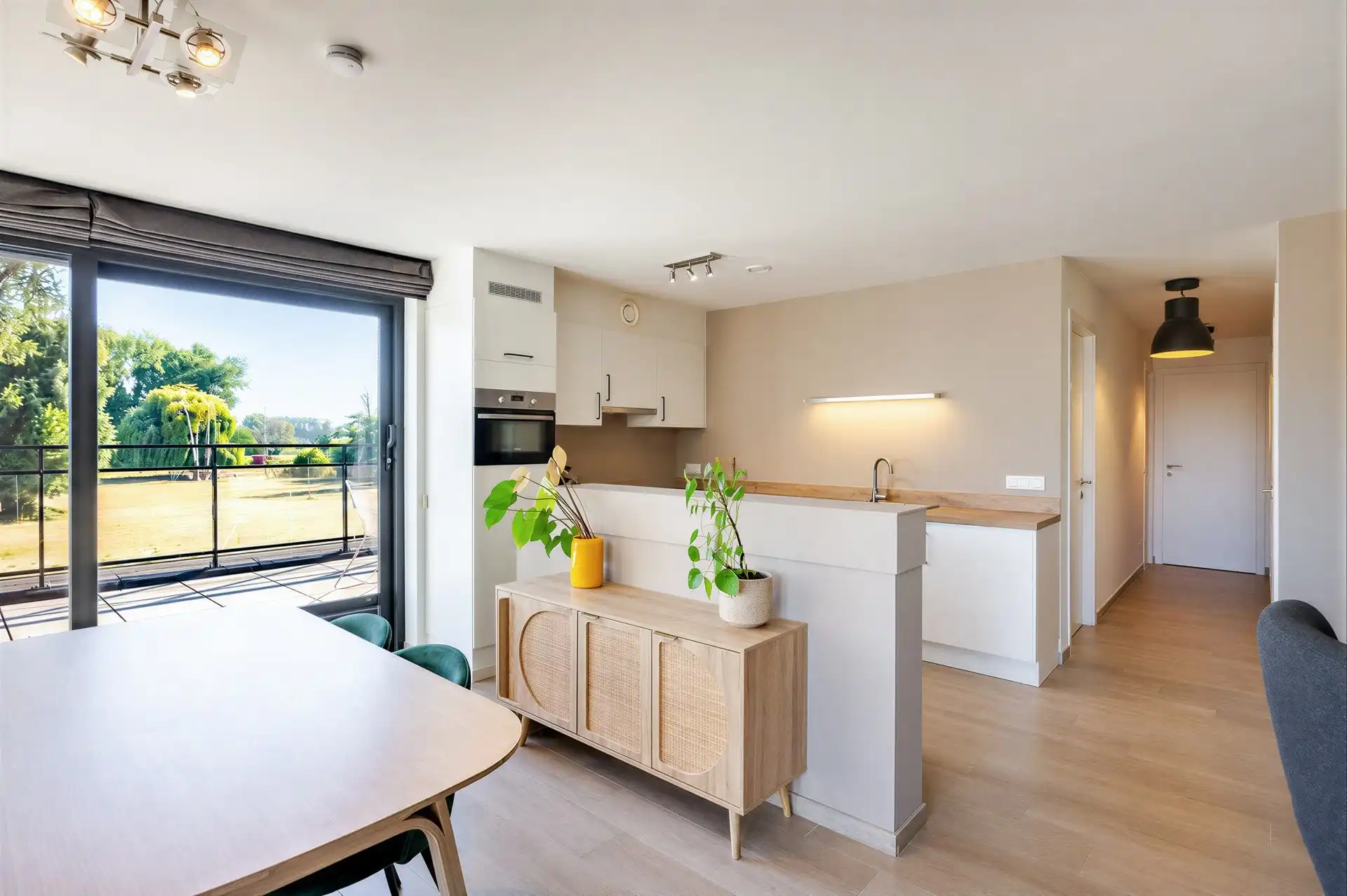 Penthouse met 3 slaapkamers, dressing en panoramisch zicht op het groen te Lede foto 4