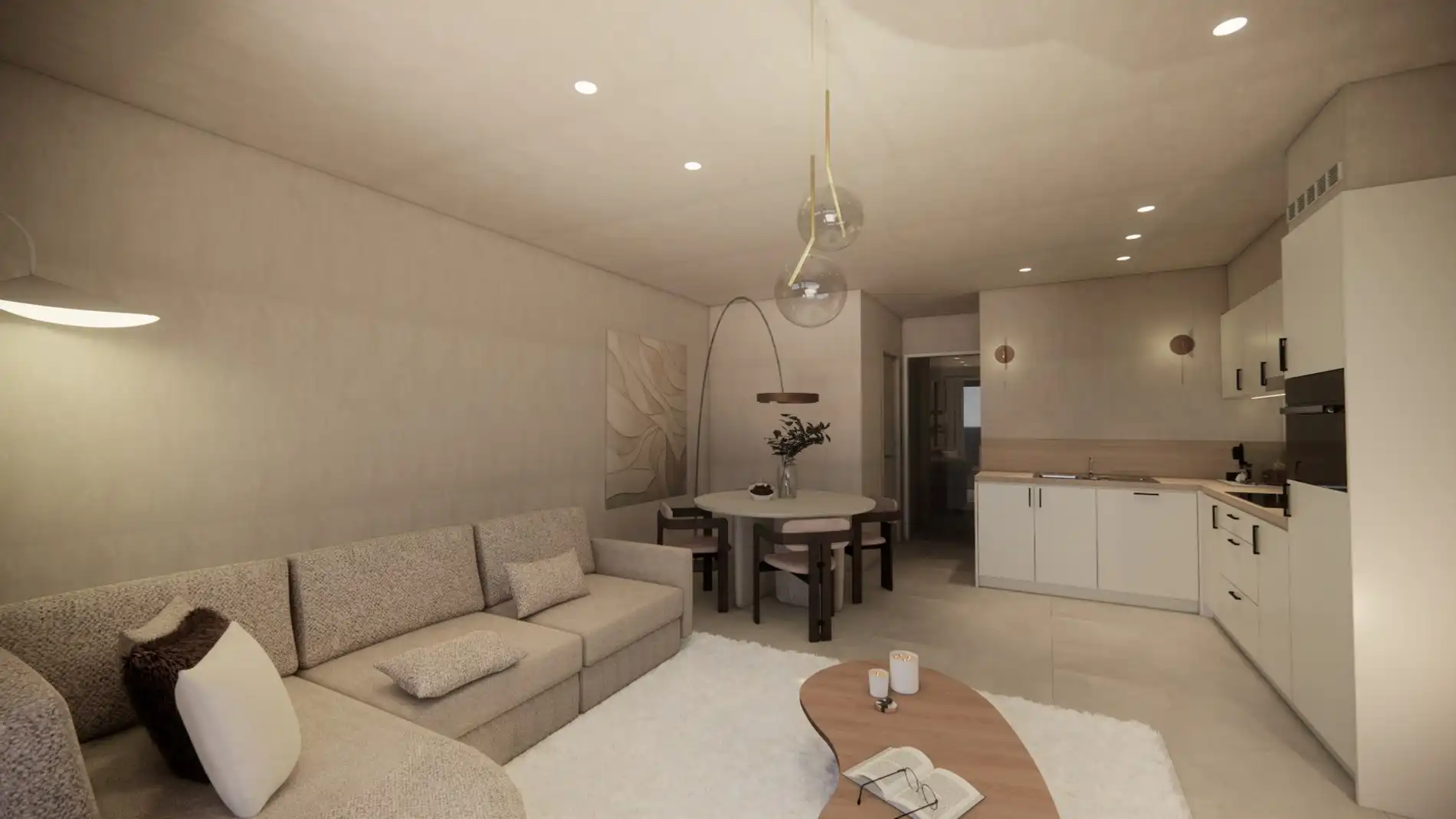 1-slpk nieuwbouwappartement - 6% BTW mogelijk ! foto 4