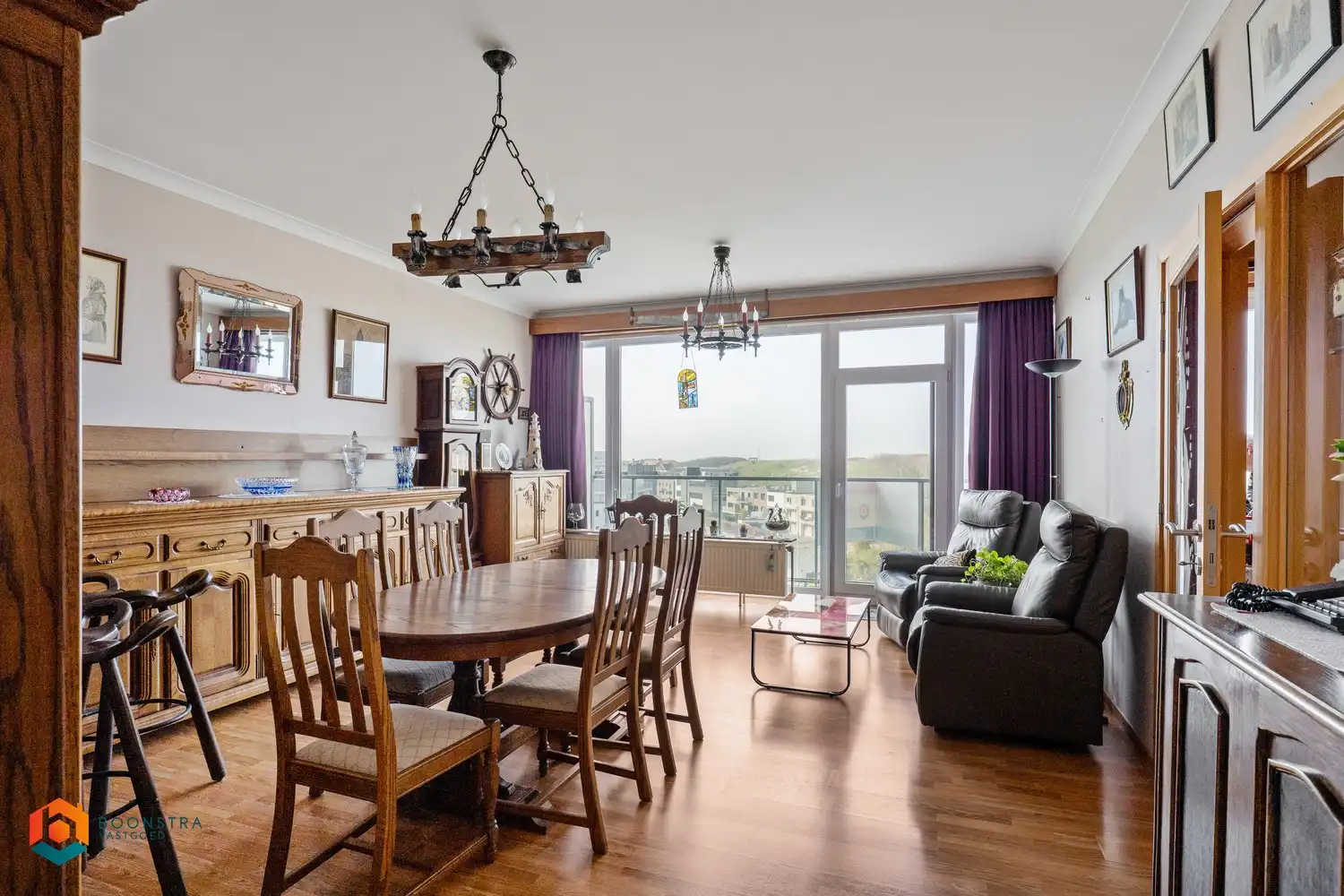 Appartement met 2 slpkrs en lateraal zeezicht nabij het centrum van Bredene foto 7