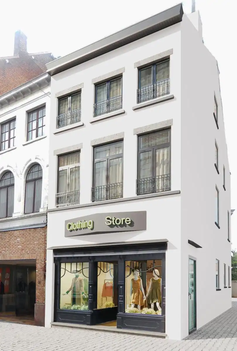 Historisch winkelpand in het centrum van Aarschot foto {{pictureIndex}}