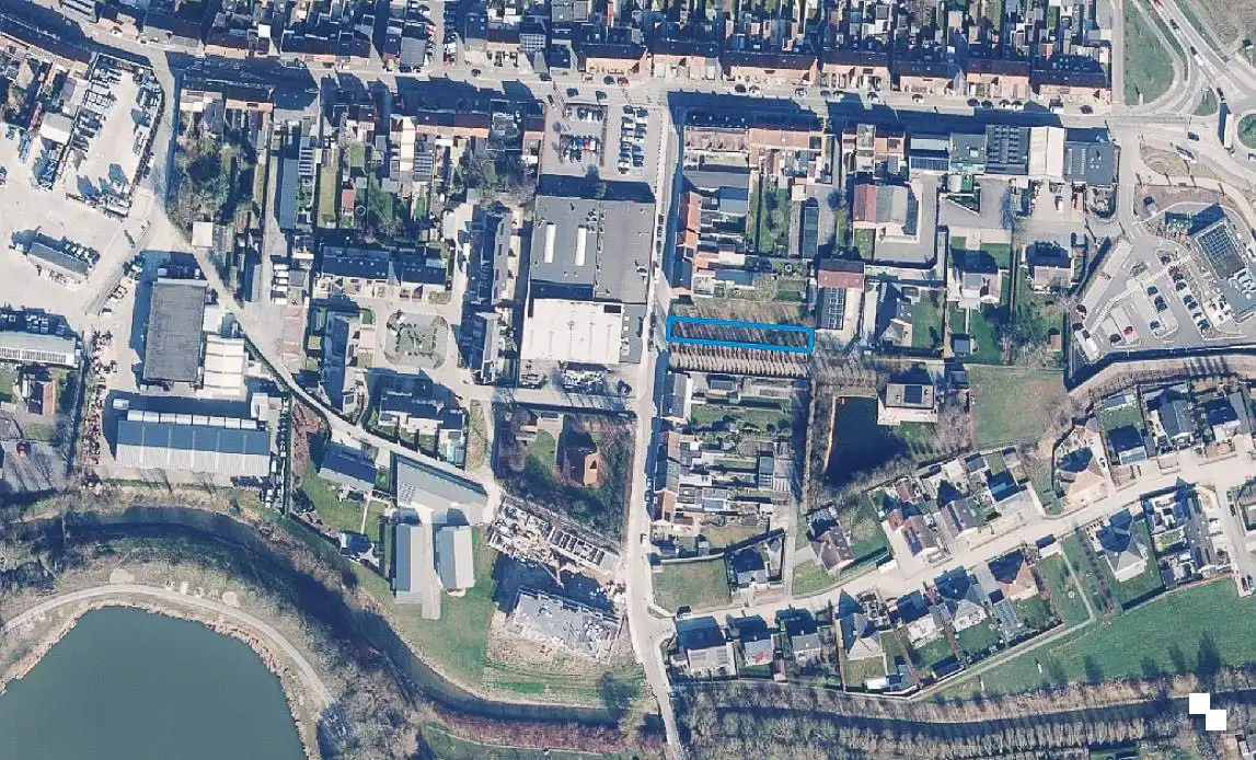 Bouwgrond van 716 m² voor halfopen bebouwing in Ingelmunster nabij kanaal Roeselare–Leie foto 9