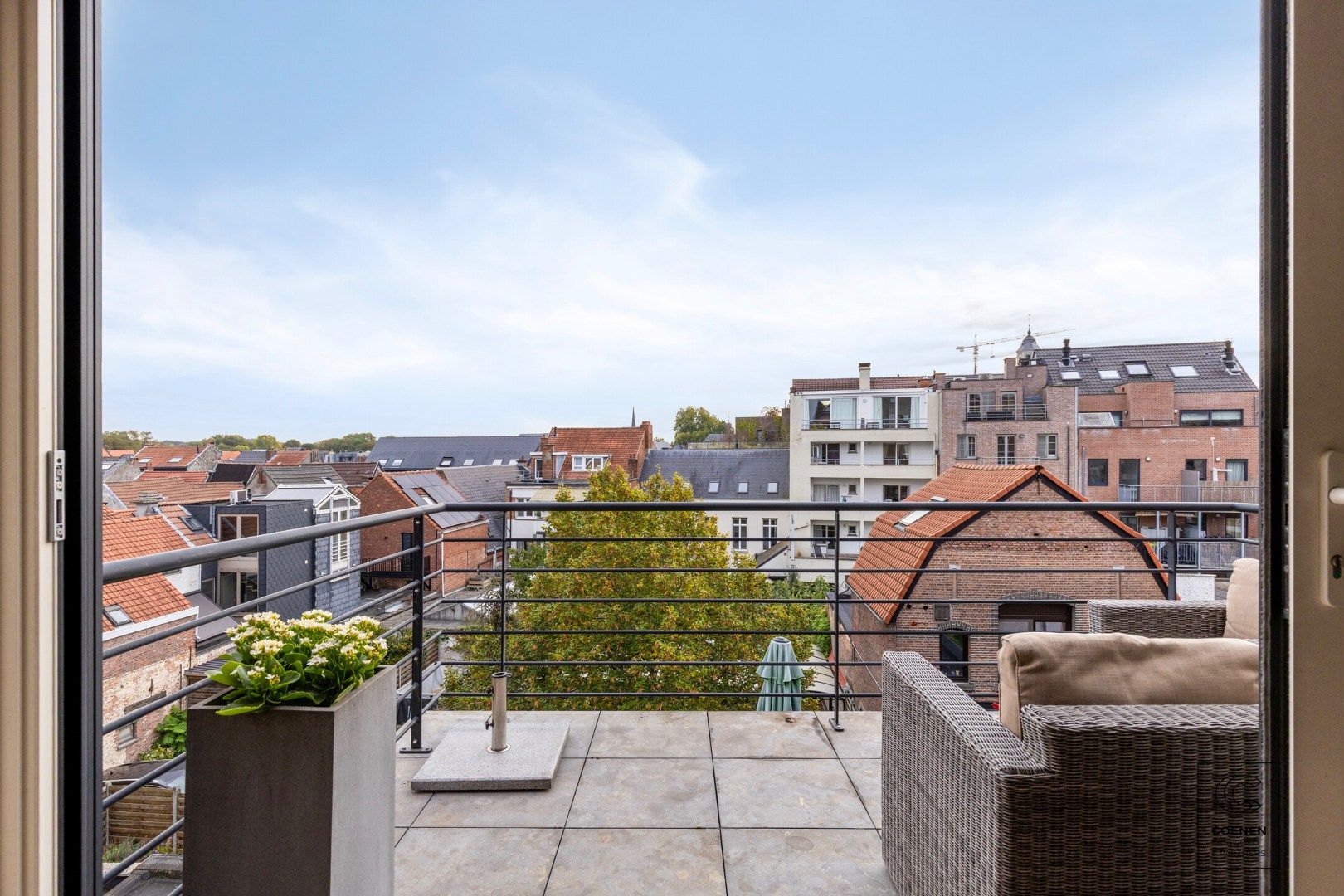Prachtig duplux appartement met een bew. opp. van 120 m², twee slpk en 2 x terras op een absolute toplocatie te  centrum Lier! foto 9