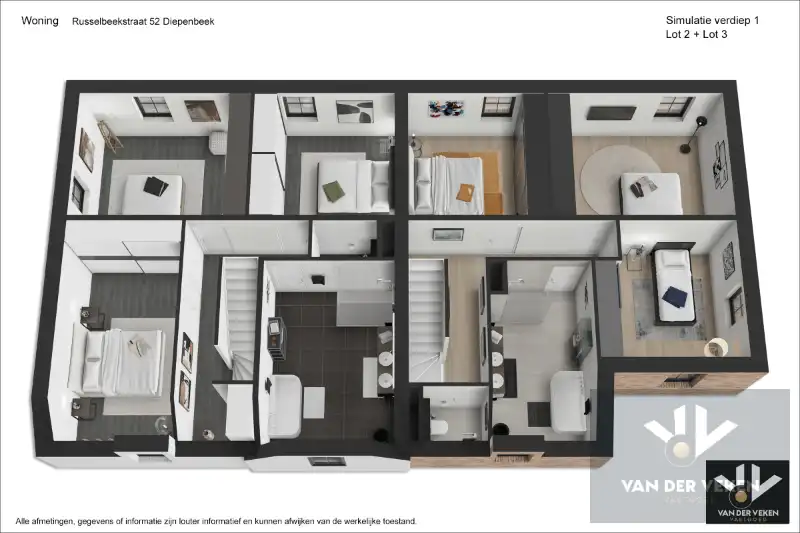 Moderne halfopen nieuwbouwwoning met 4 slaapkamers en 2 badkamers met carport foto 22