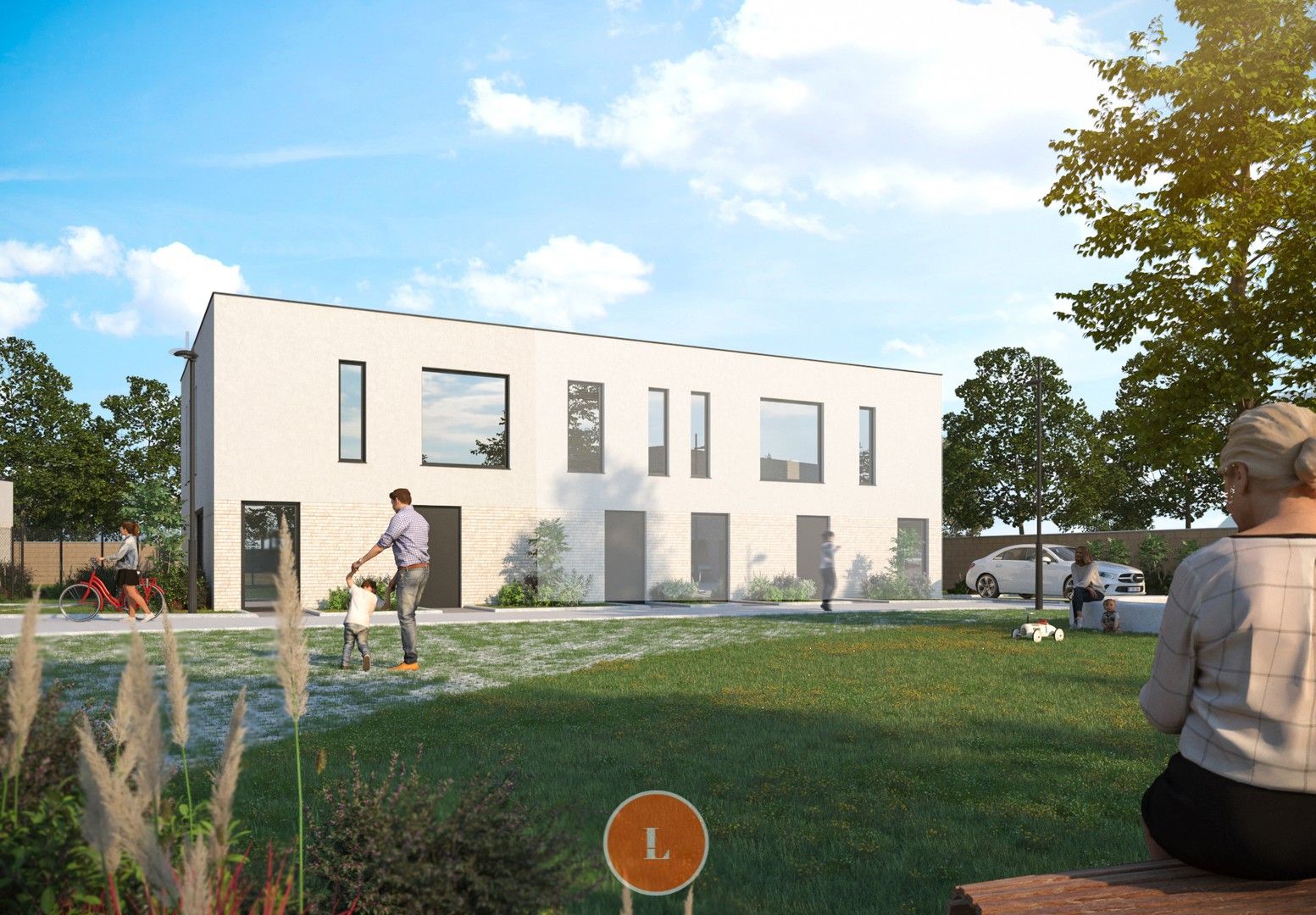 Moderne halfopen nieuwbouwwoning met autostaanplaats – instapklaar & energiezuinig! foto {{pictureIndex}}