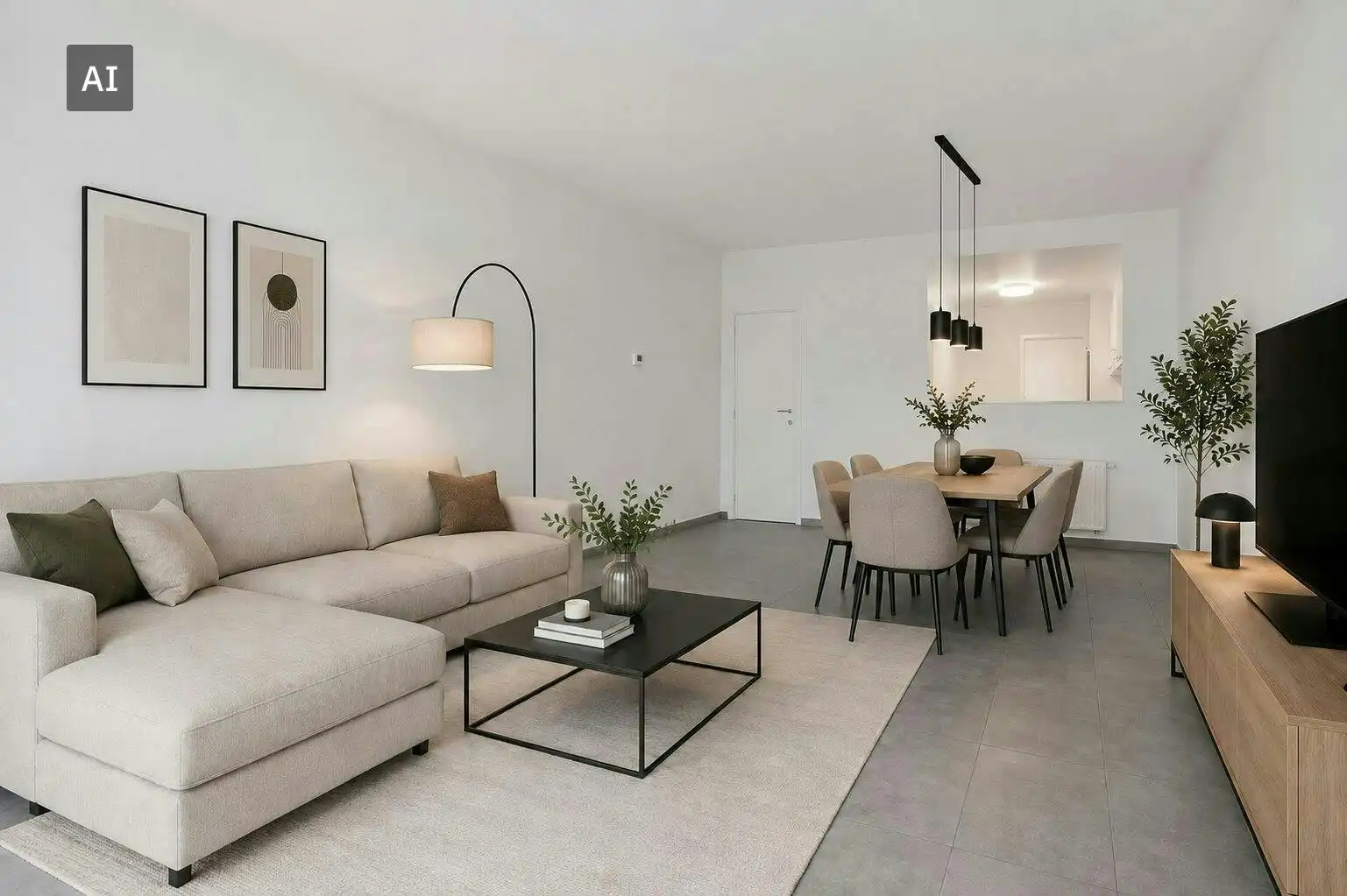 Instapklaar 2 slaapkamer appartement te koop in Heist foto 3
