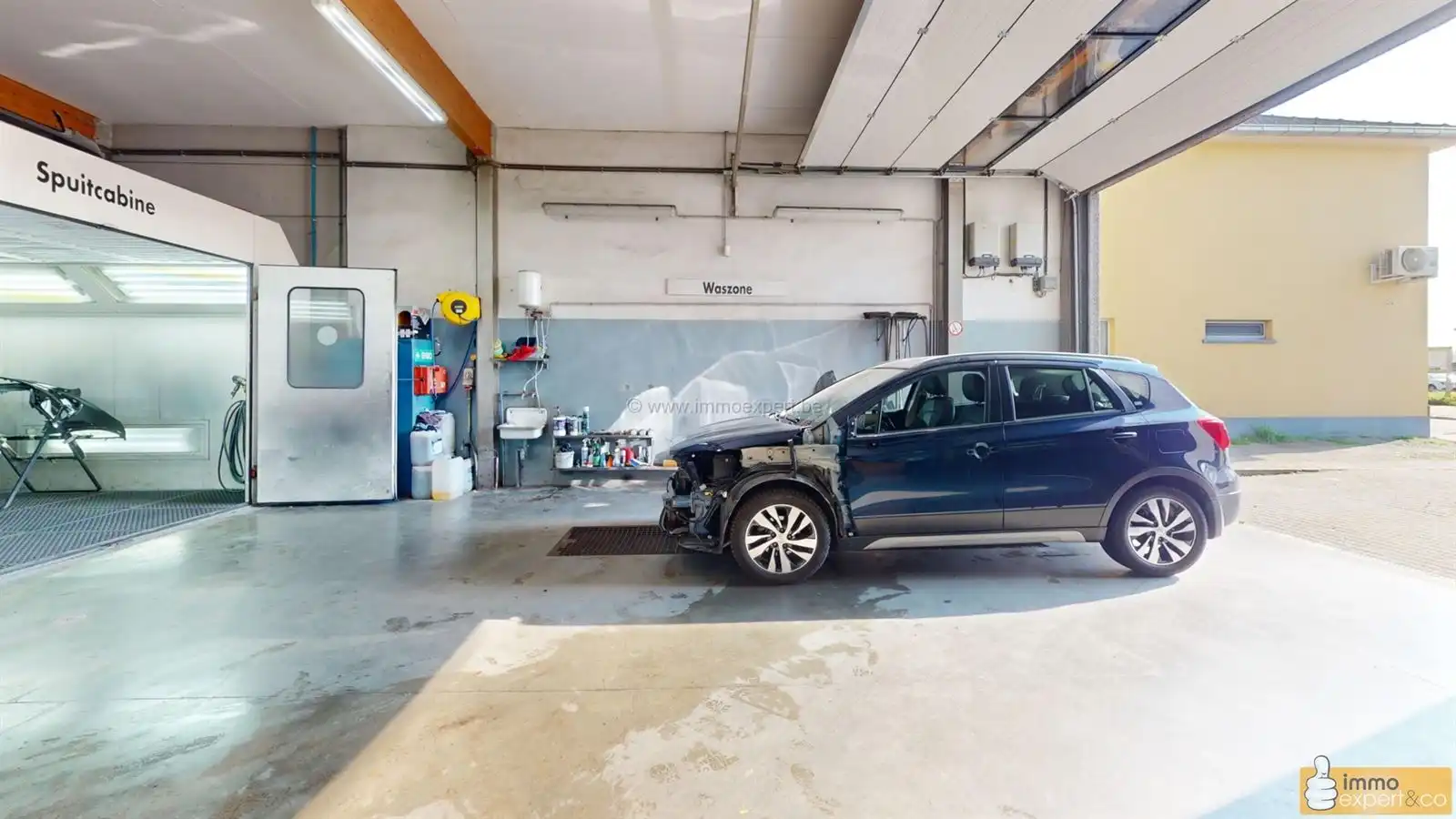 ROOSDAAL : Goed gelegen en volledig uitgeruste werkplaats / carrosserie bedrijf foto 13