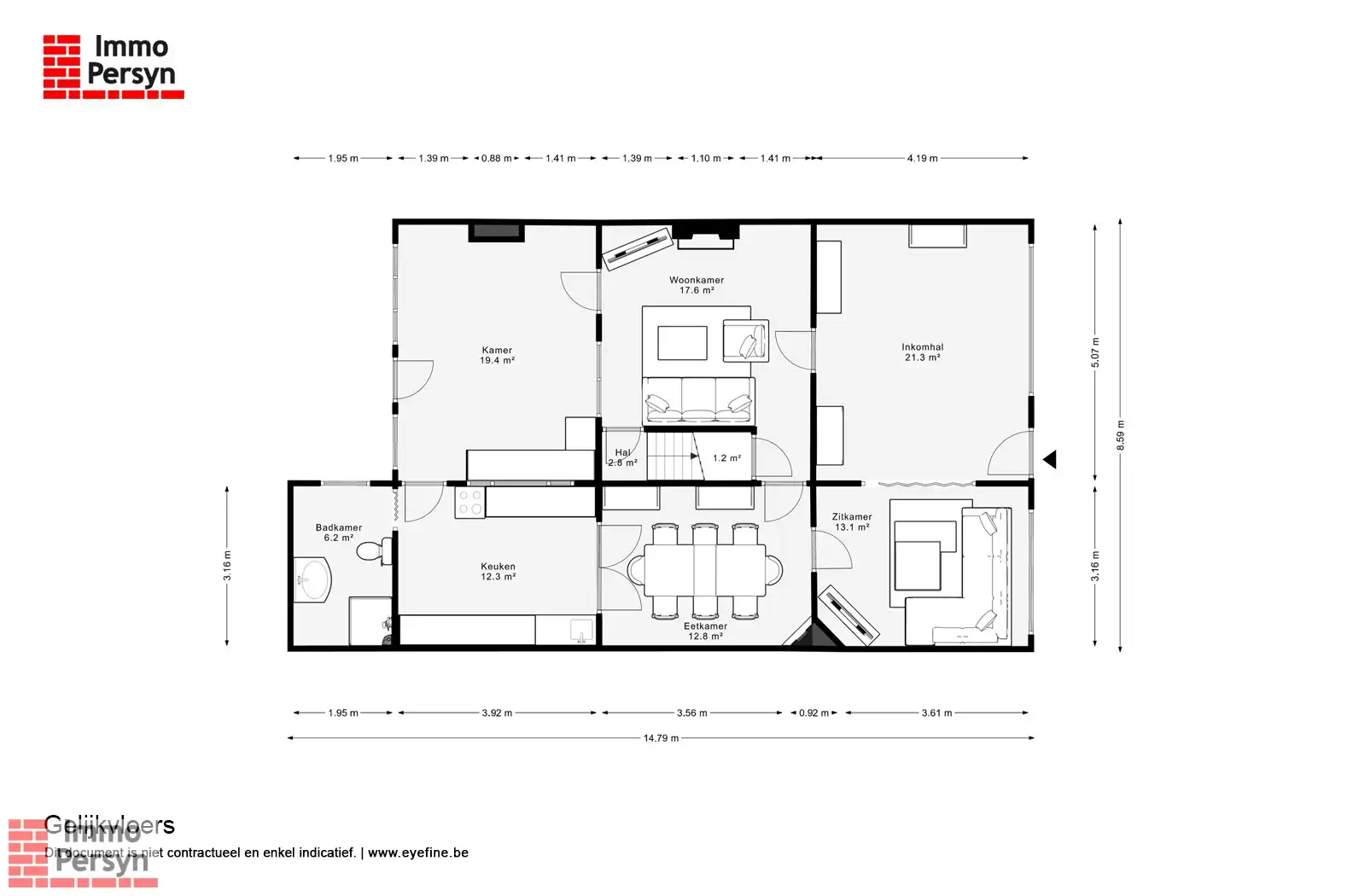 Te renoveren woning met zuidtuin en achteringang met garages foto 26