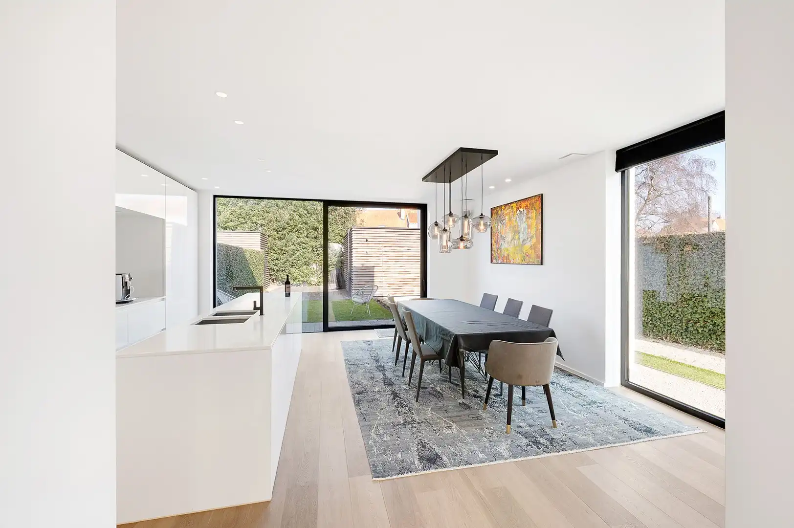 Hedendaagse, recente koppelwoonst centraal gelegen te oud-Knokke. foto 12