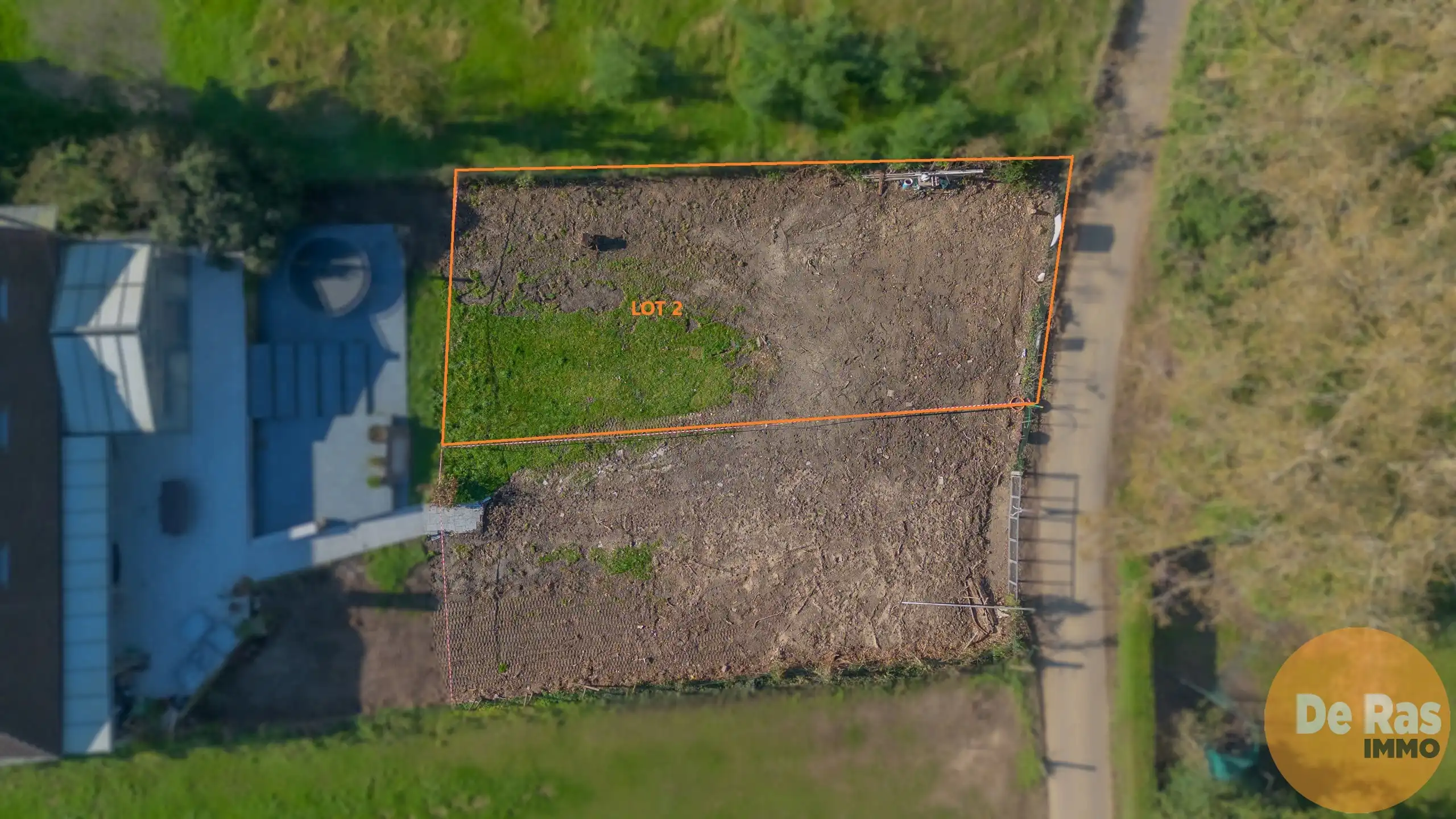 SMETLEDE - Bouwgrond voor HOB op uiterst rustige ligging  foto {{pictureIndex}}