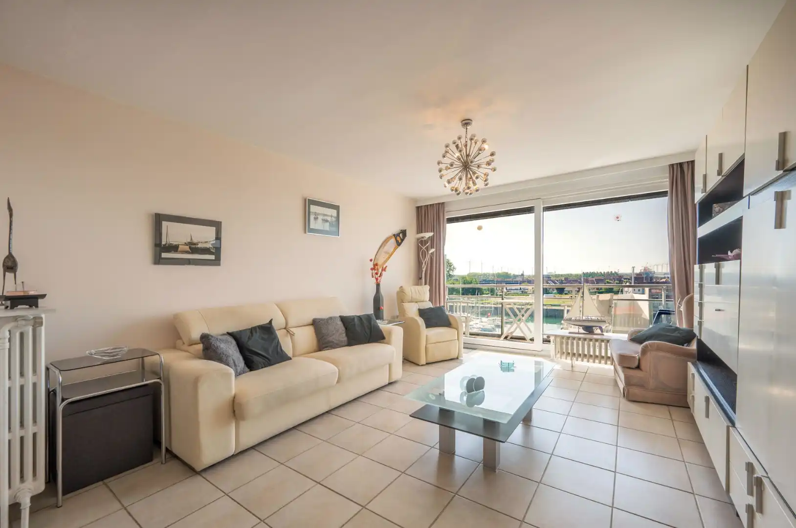Appartement met zicht op de jachthaven van Zeebrugge foto 6