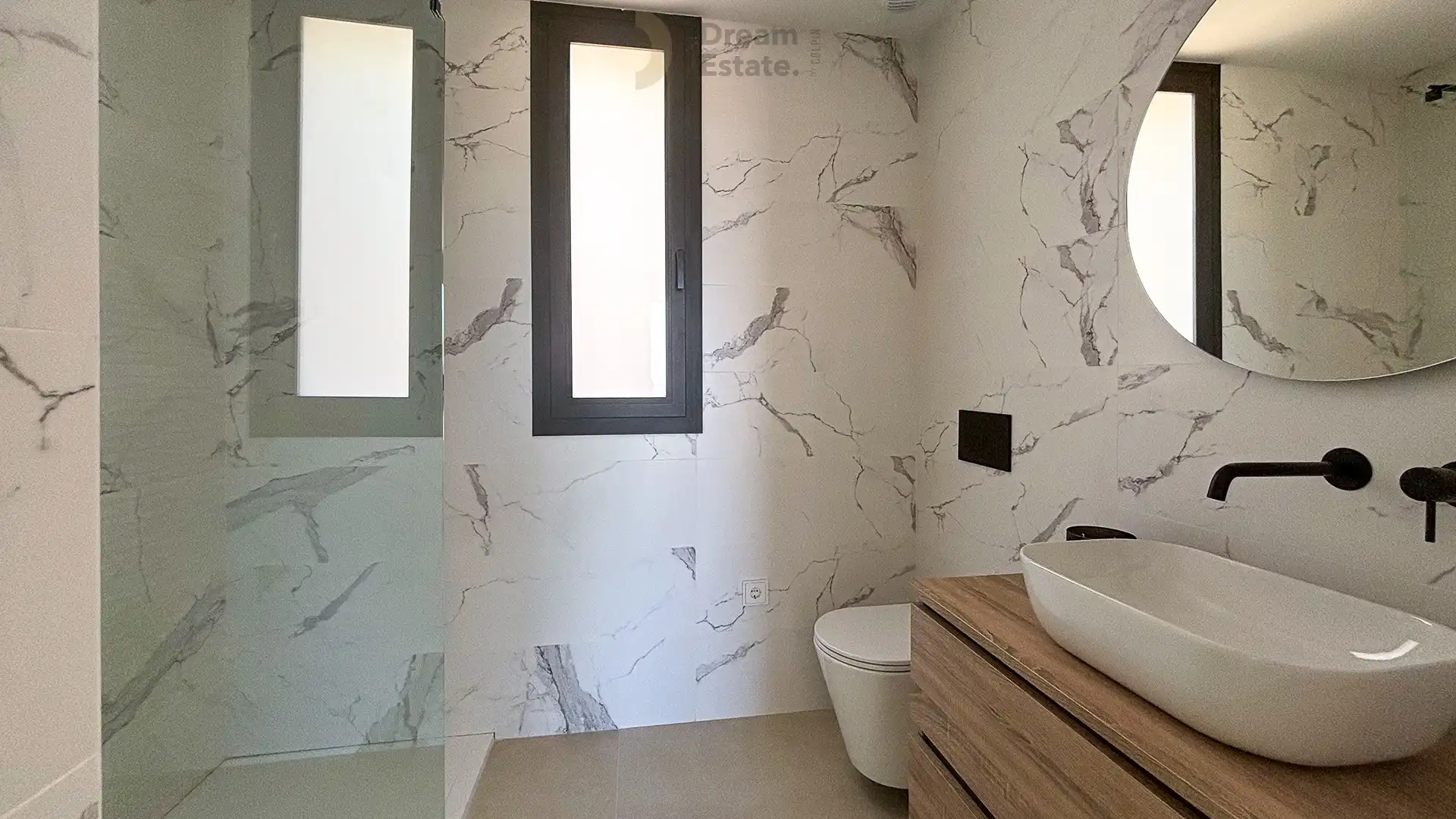 Onderhoudsvriendelijke gelijkvloerse villa's met zeezicht in Polop foto 6