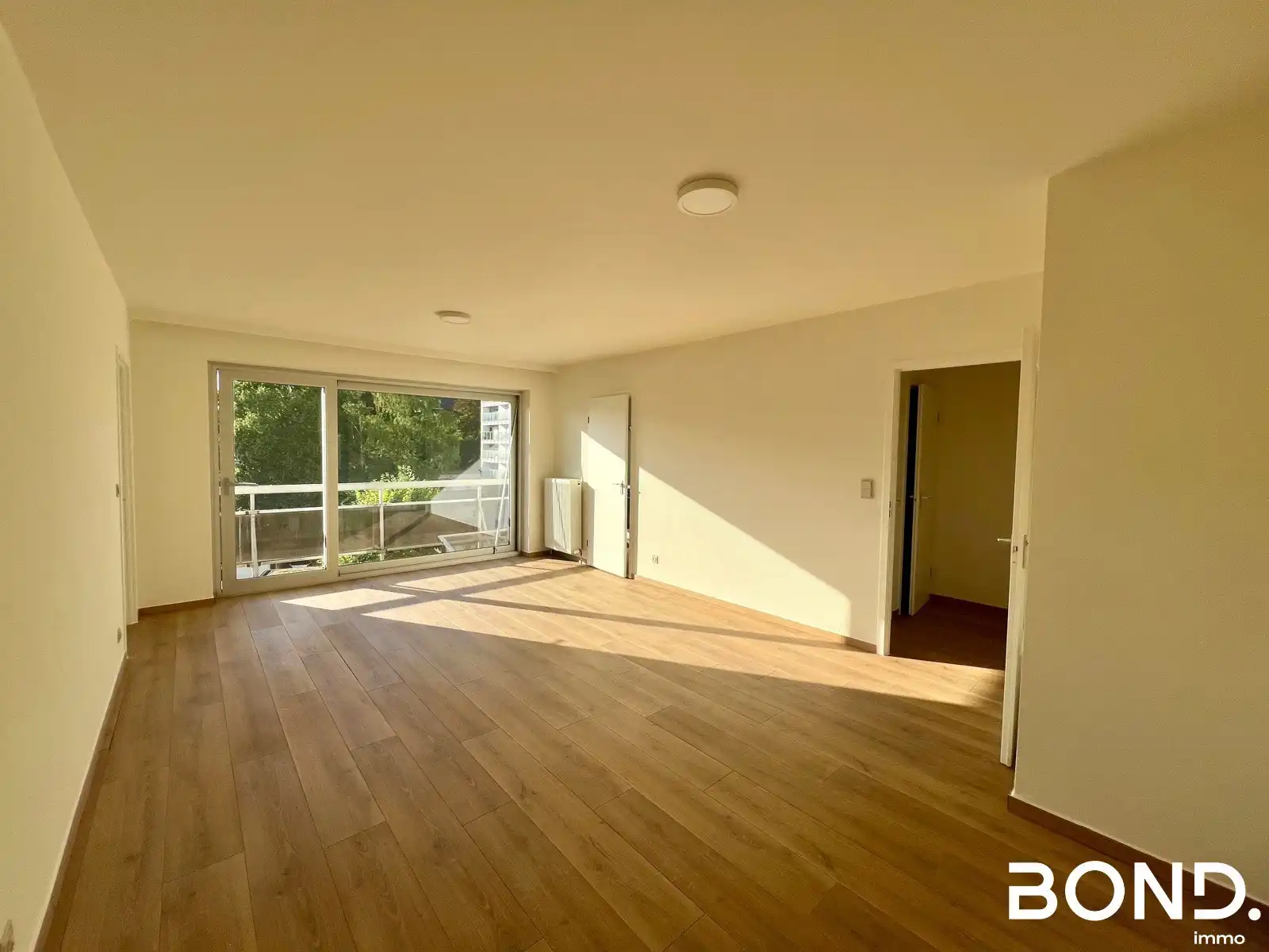 Gerenoveerd 1-slaapkamer appartement met garagebox te huur foto 3
