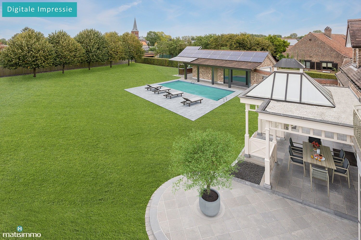 RIANTE INSTAPKLARE VILLA MET 4 SLAAPKAMERS EN RUIME TUIN IN HET LANDELIJKE MARTENSLINDE foto 63