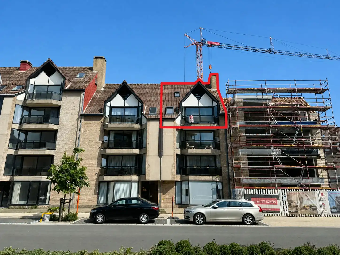 Gemeubeld duplex appartement (118m²) in Koksijde-Bad foto 17