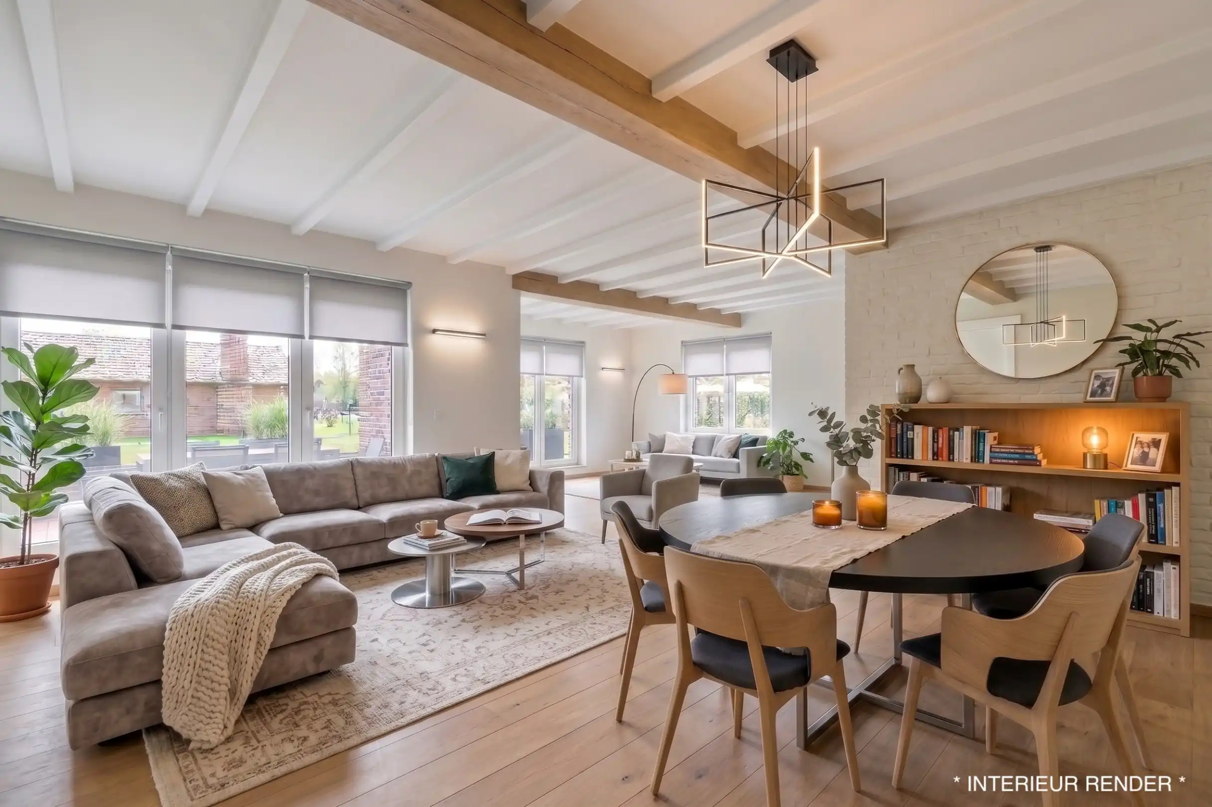 Ruime instapklare gezinswoning met zonnige tuin en 3 slaapkamers in residentieel Zonhoven foto 4